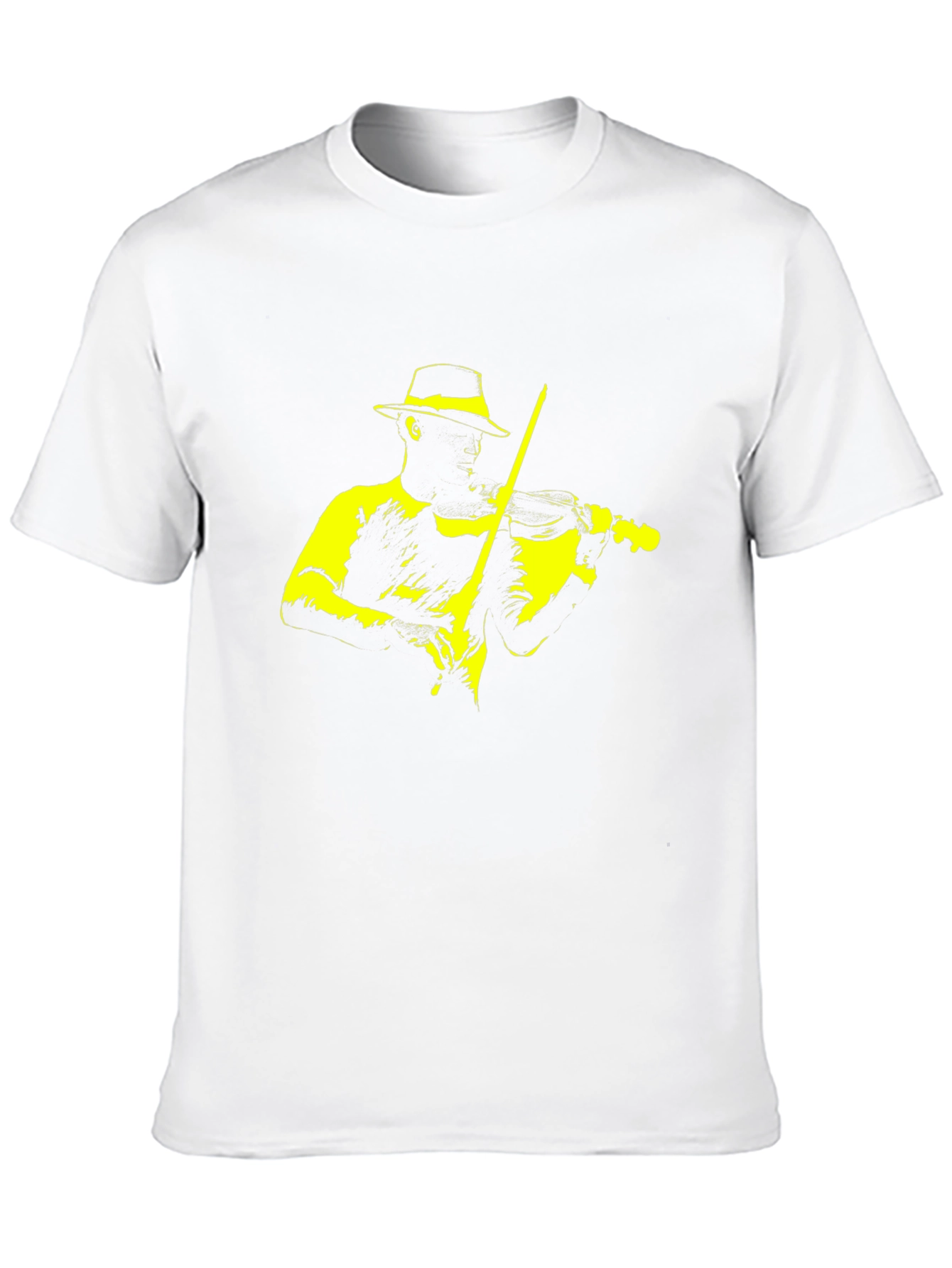 Musician Graphic Tee - Black T-Shirt