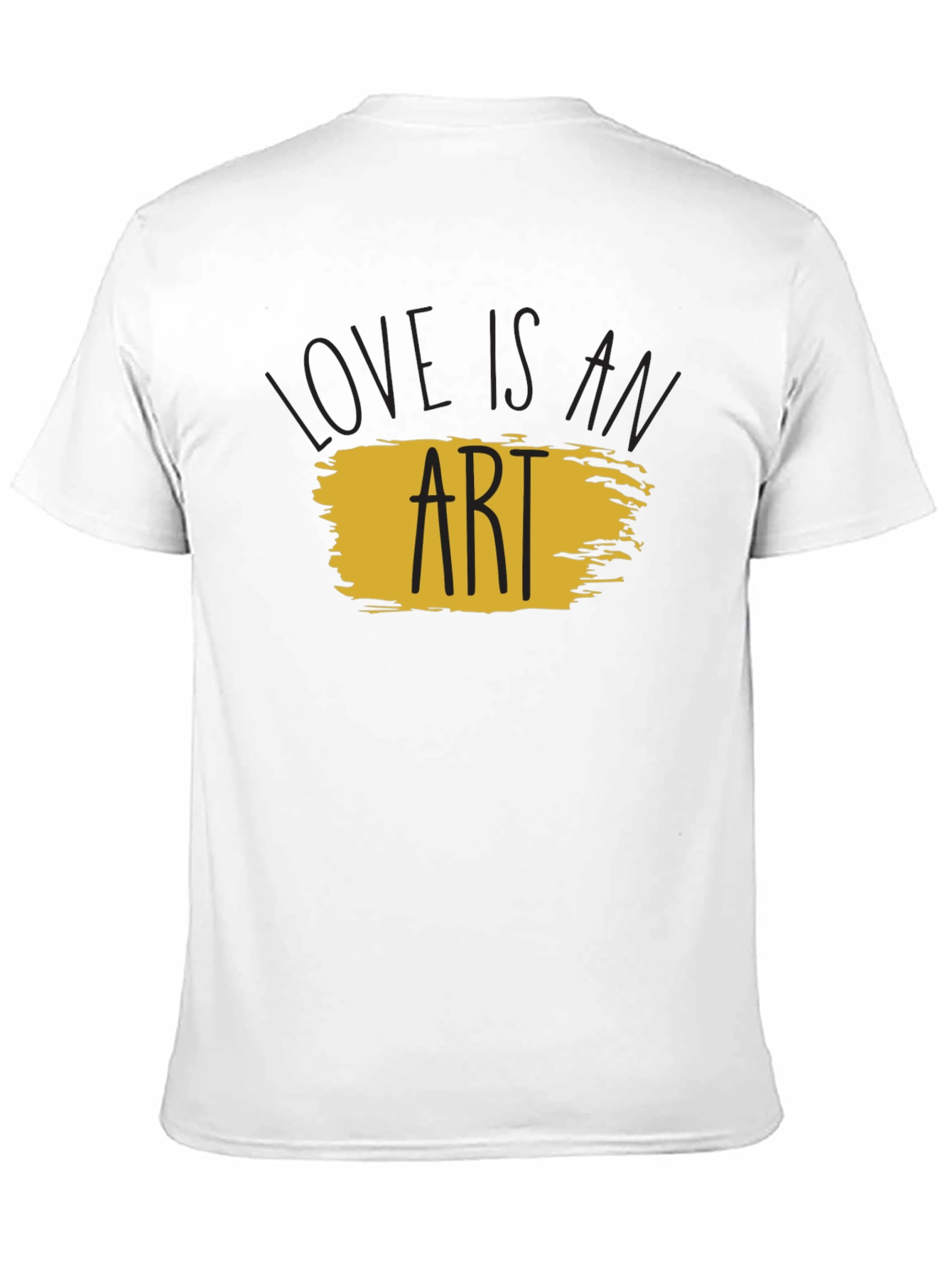 Love is an Art Black T-Shirt