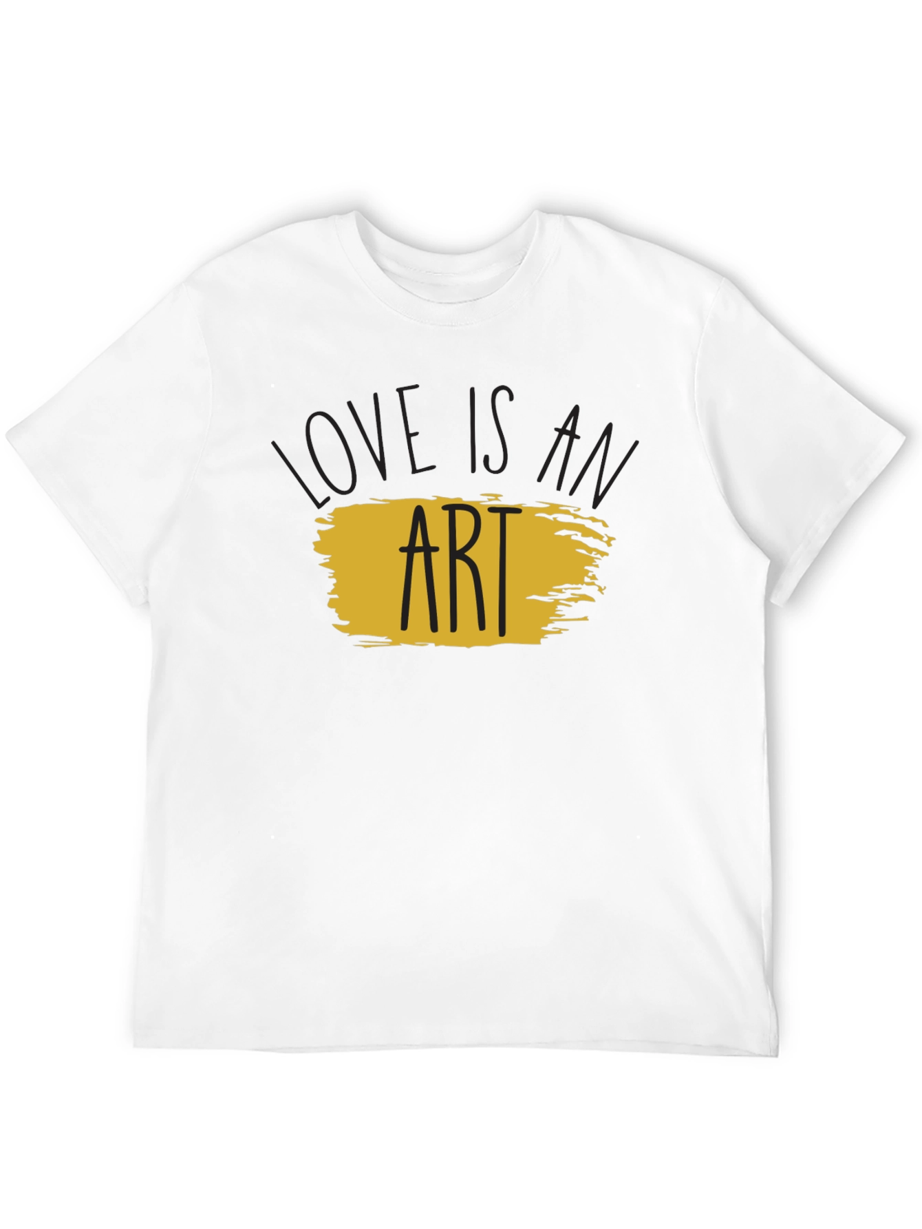 Love is an Art Black T-Shirt