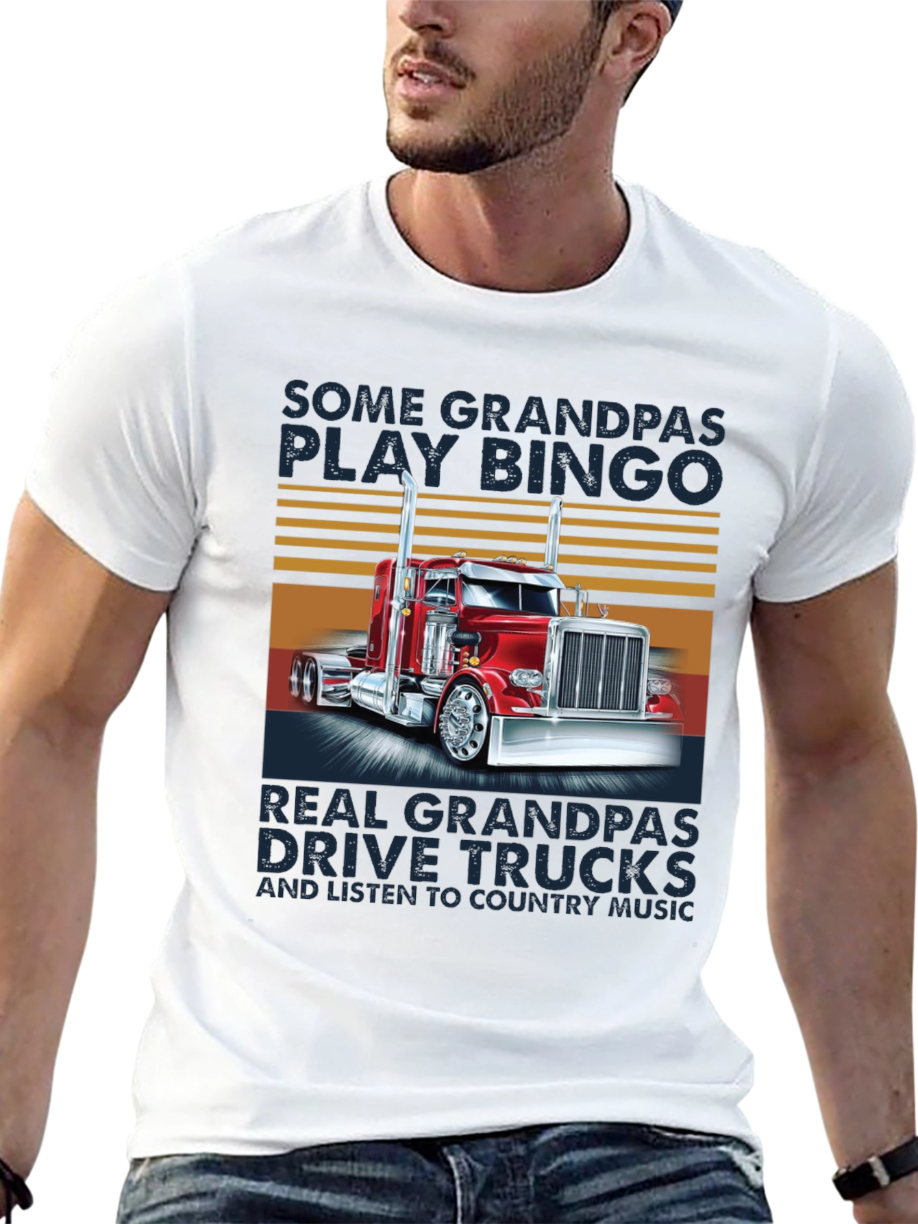 Grandpa Trucker T-Shirt