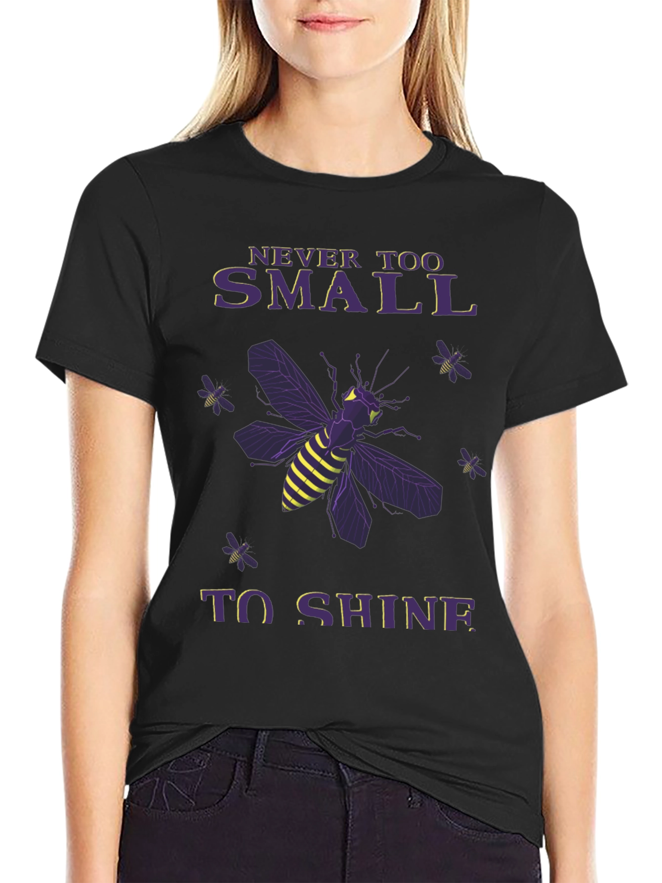 Never Too Small to Shine Graphic Tee