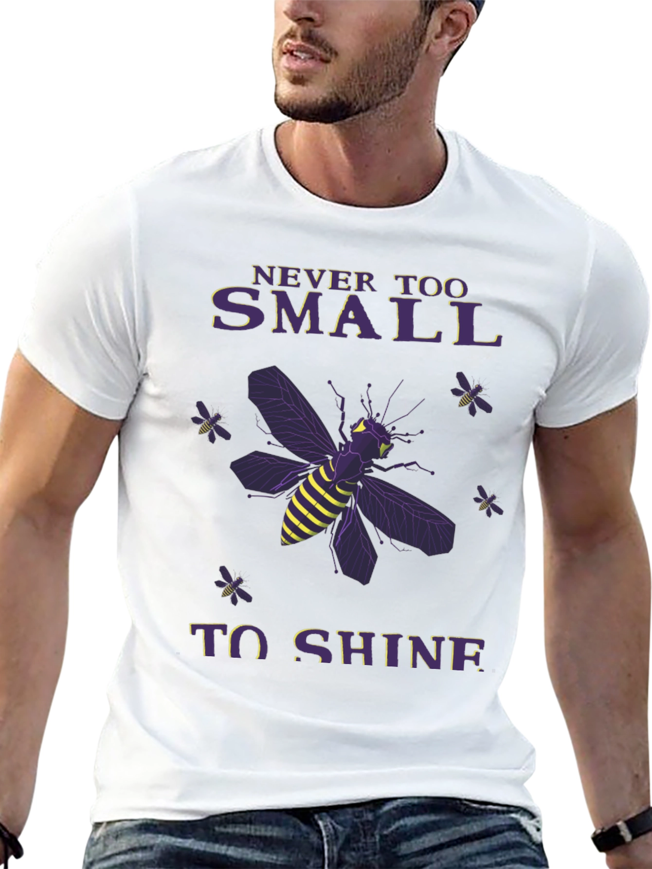Never Too Small to Shine Graphic Tee