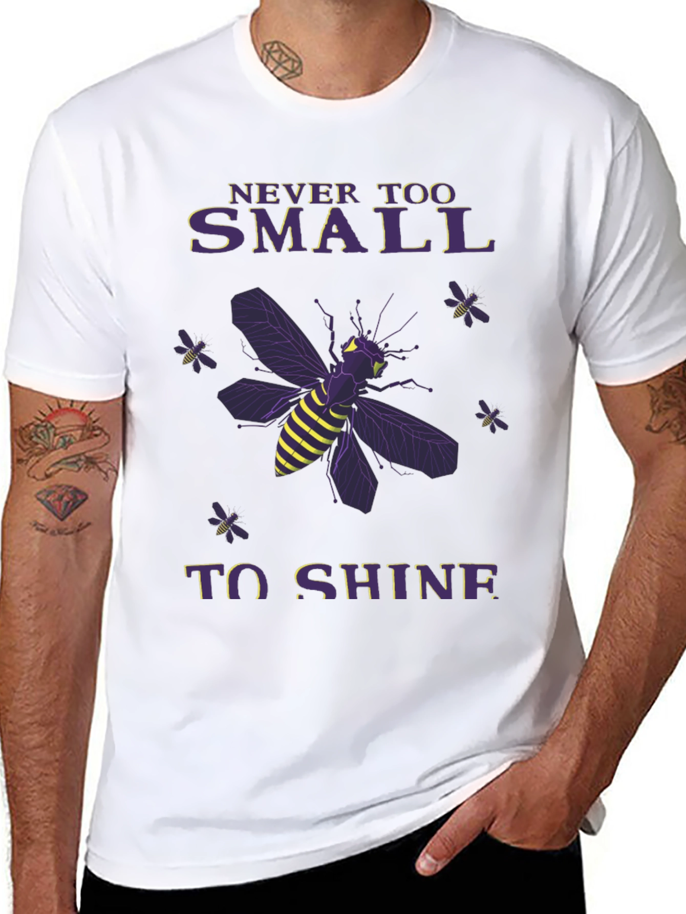 Never Too Small to Shine Graphic Tee