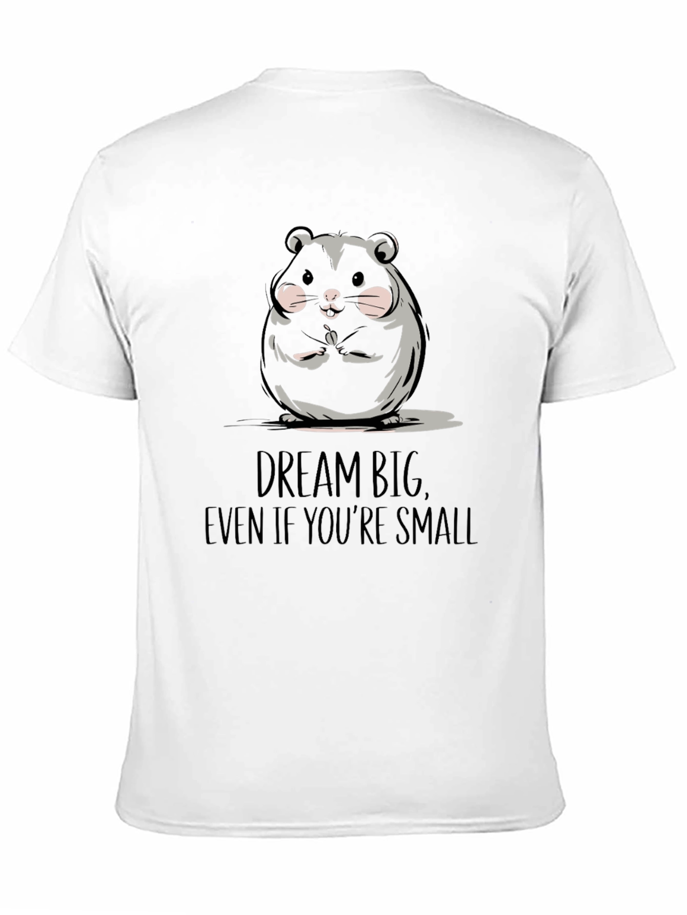Dream Big Hamster Graphic Tee