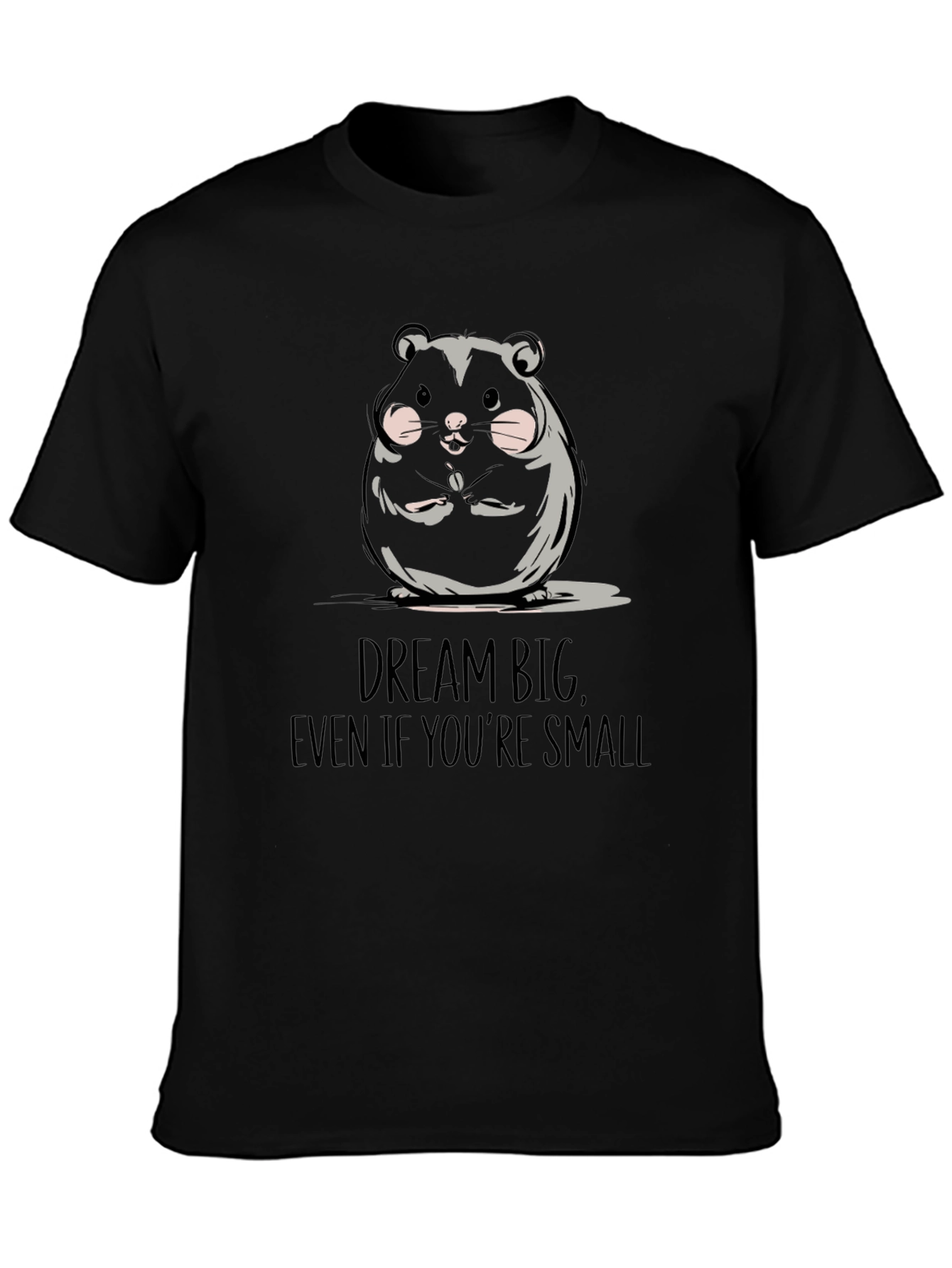 Dream Big Hamster Graphic Tee