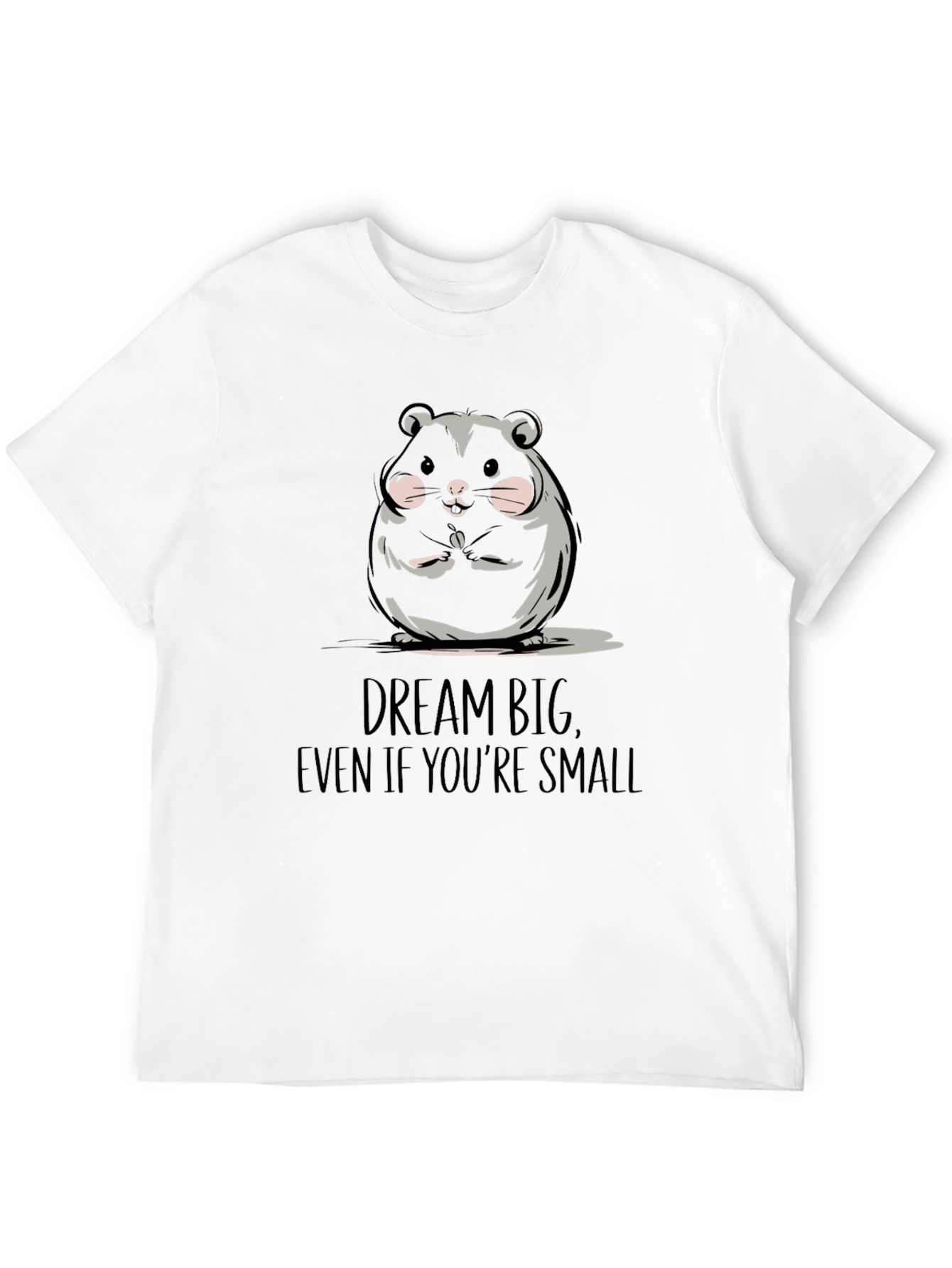 Dream Big Hamster Graphic Tee