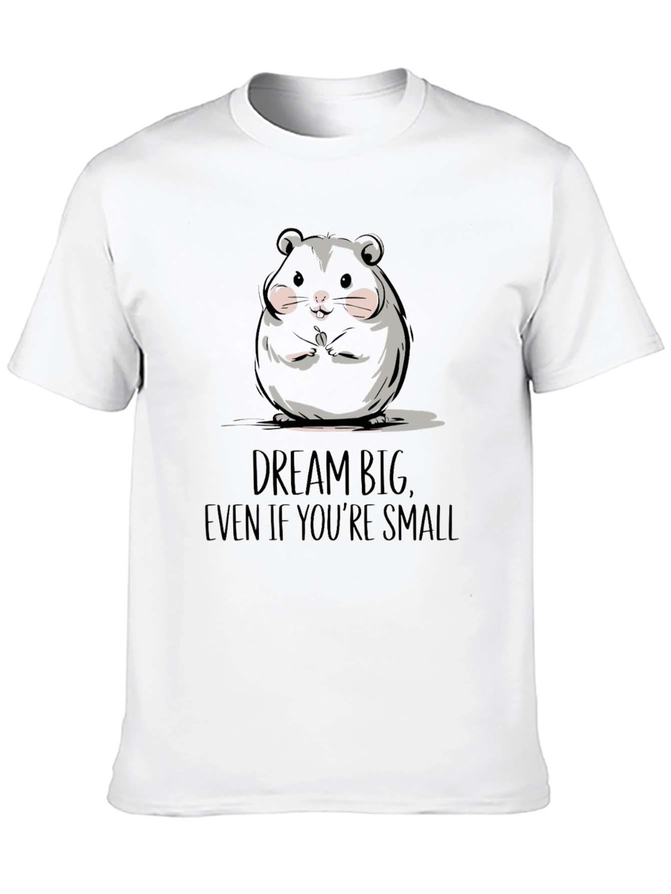 Dream Big Hamster Graphic Tee