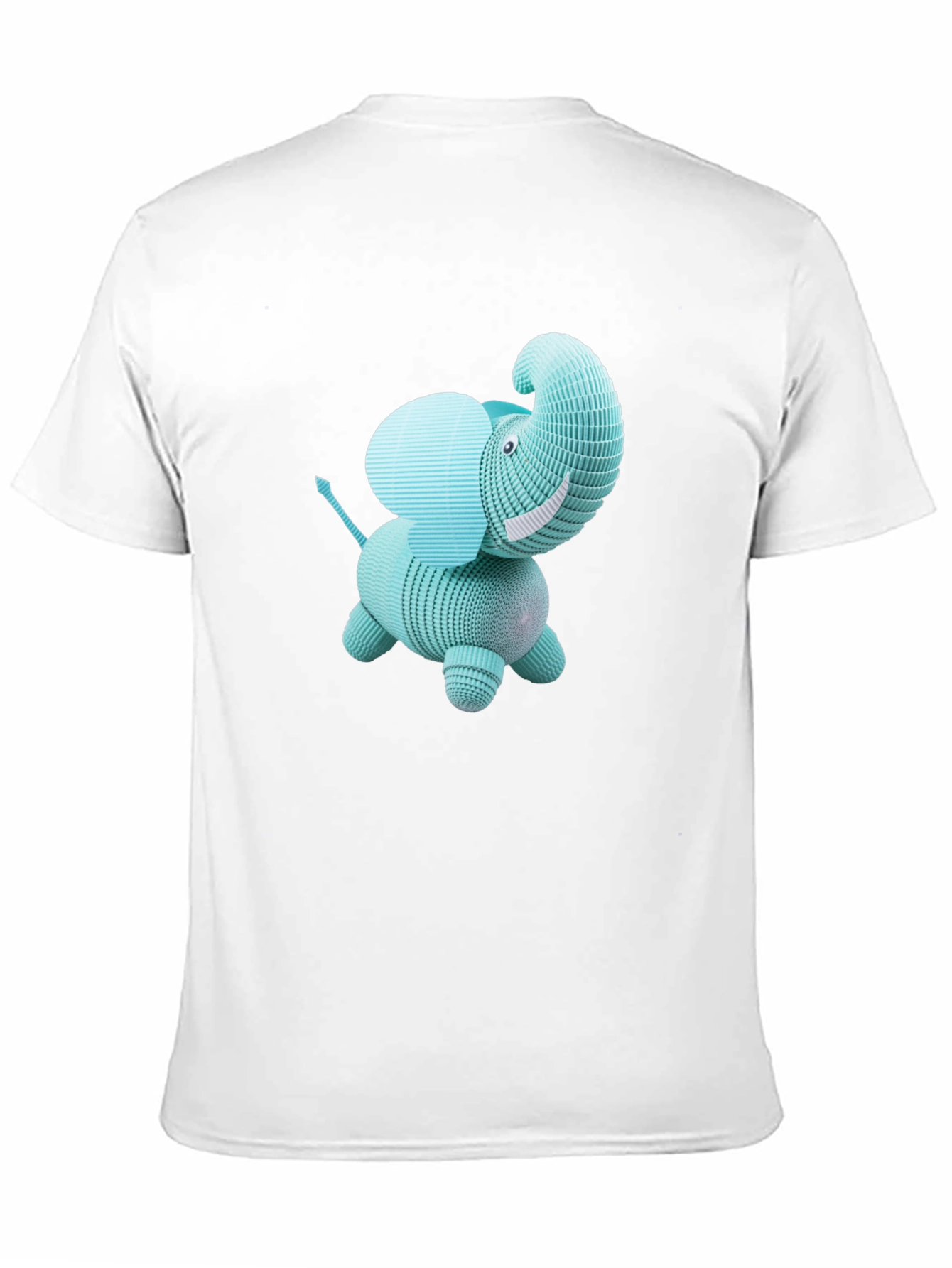 Cute Elephant Graphic Tee - Modern Design