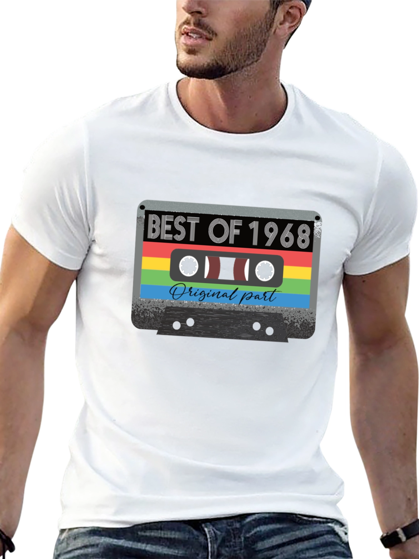 Best of 1968 Cassette Tape Graphic T-Shirt