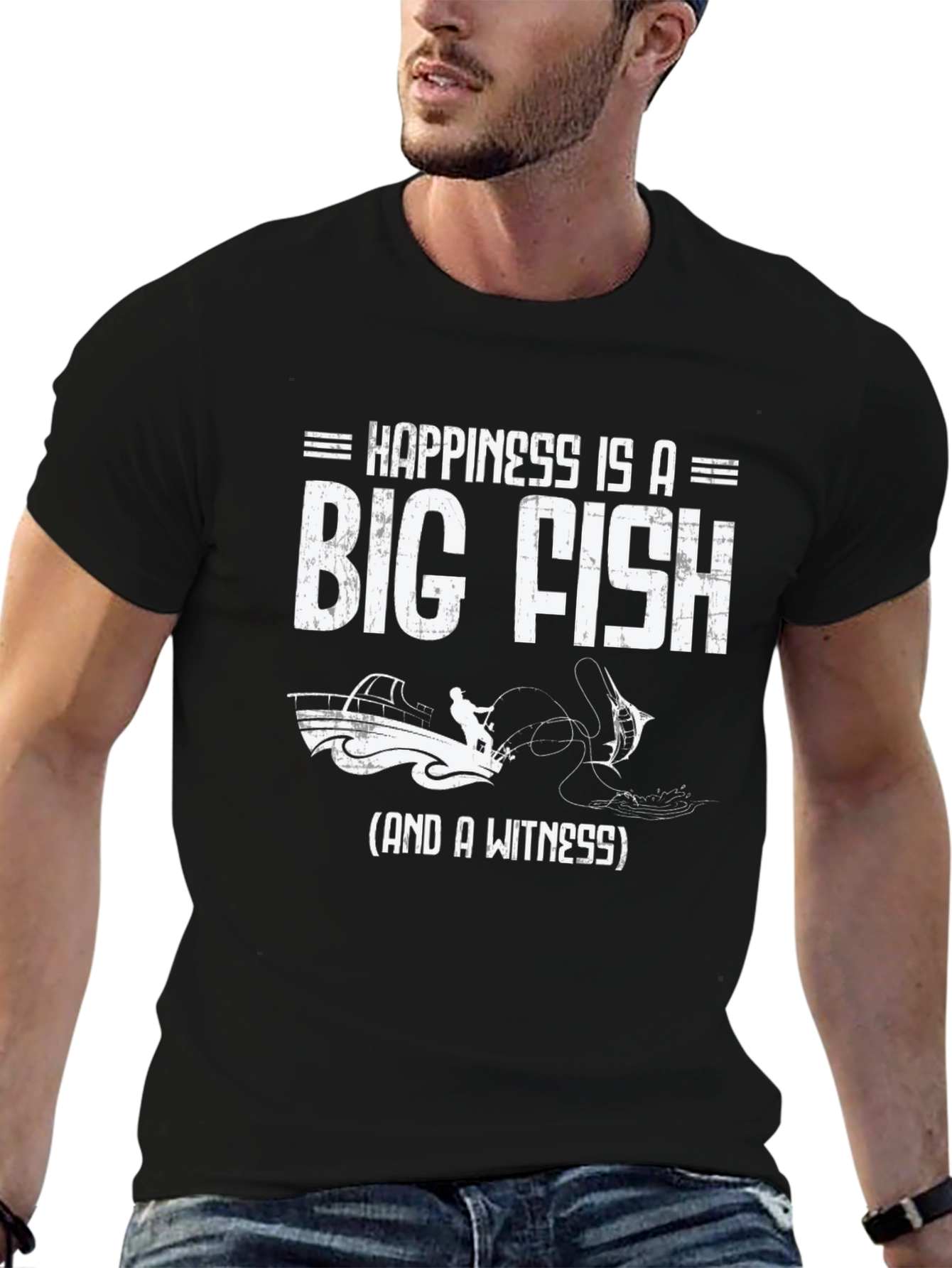 Happiness Is A Big Fish T-Shirt
