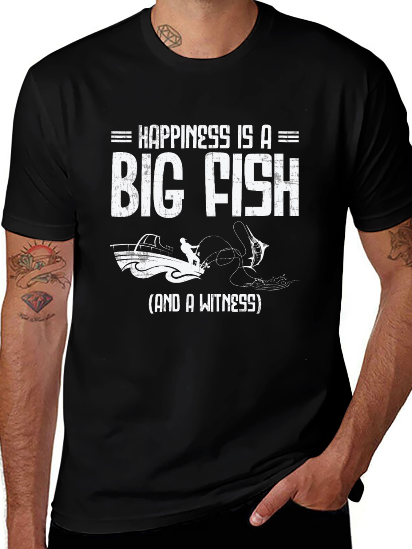Happiness Is A Big Fish T-Shirt