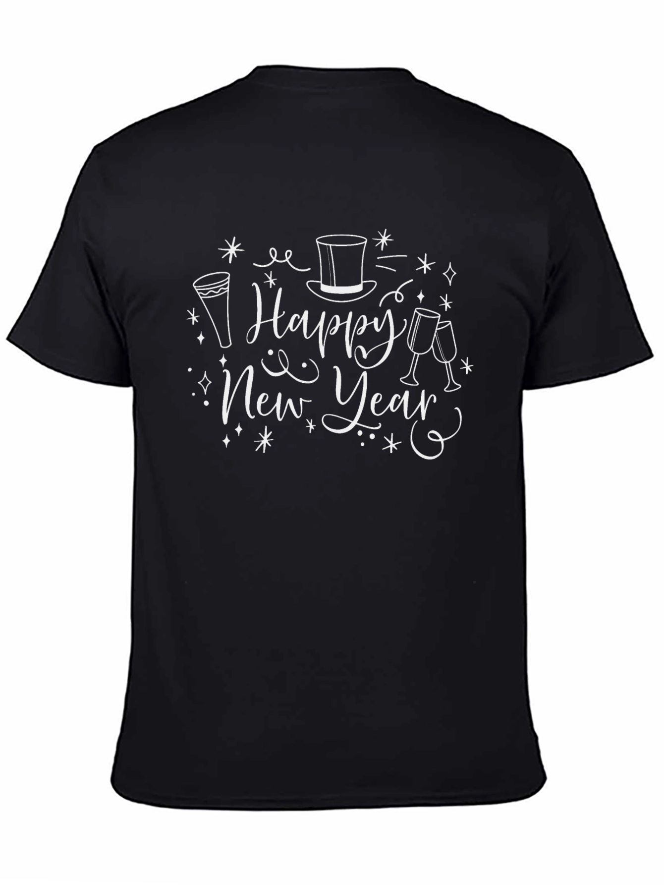 Happy New Year Graphic T-Shirt