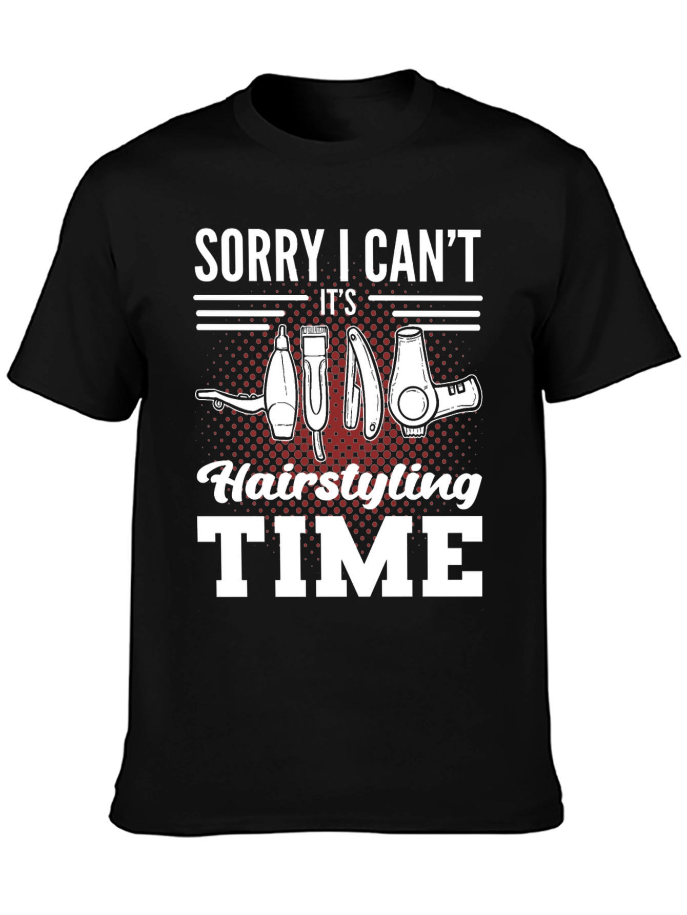 Hairstyling Time T-Shirt - Barber Gift