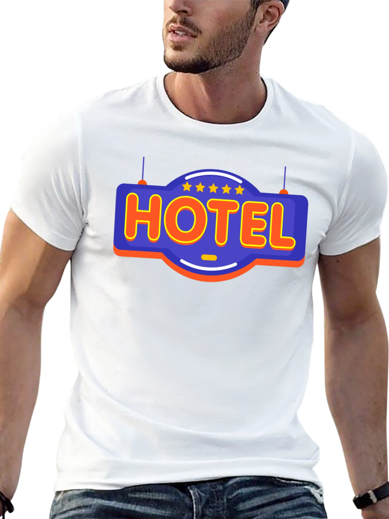 Hotel Neon Sign T-Shirt