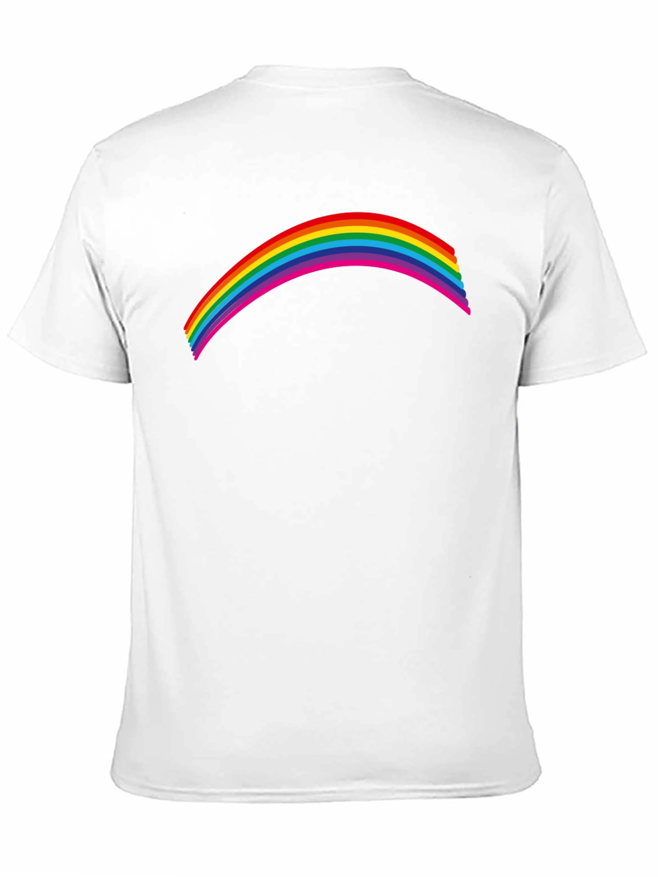 Rainbow Graphic Black T-Shirt