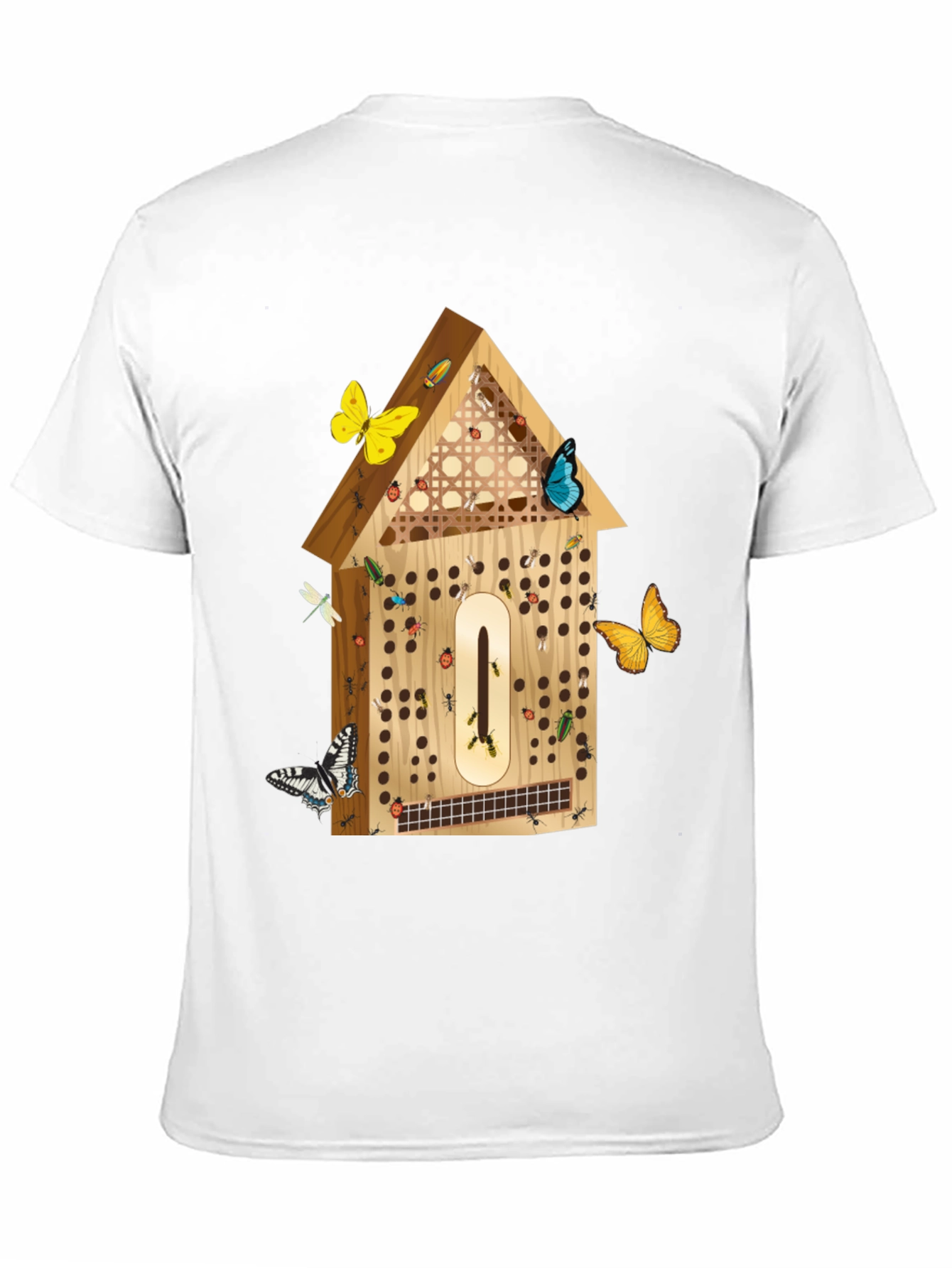Insect Hotel T-Shirt - Nature Lover Tee