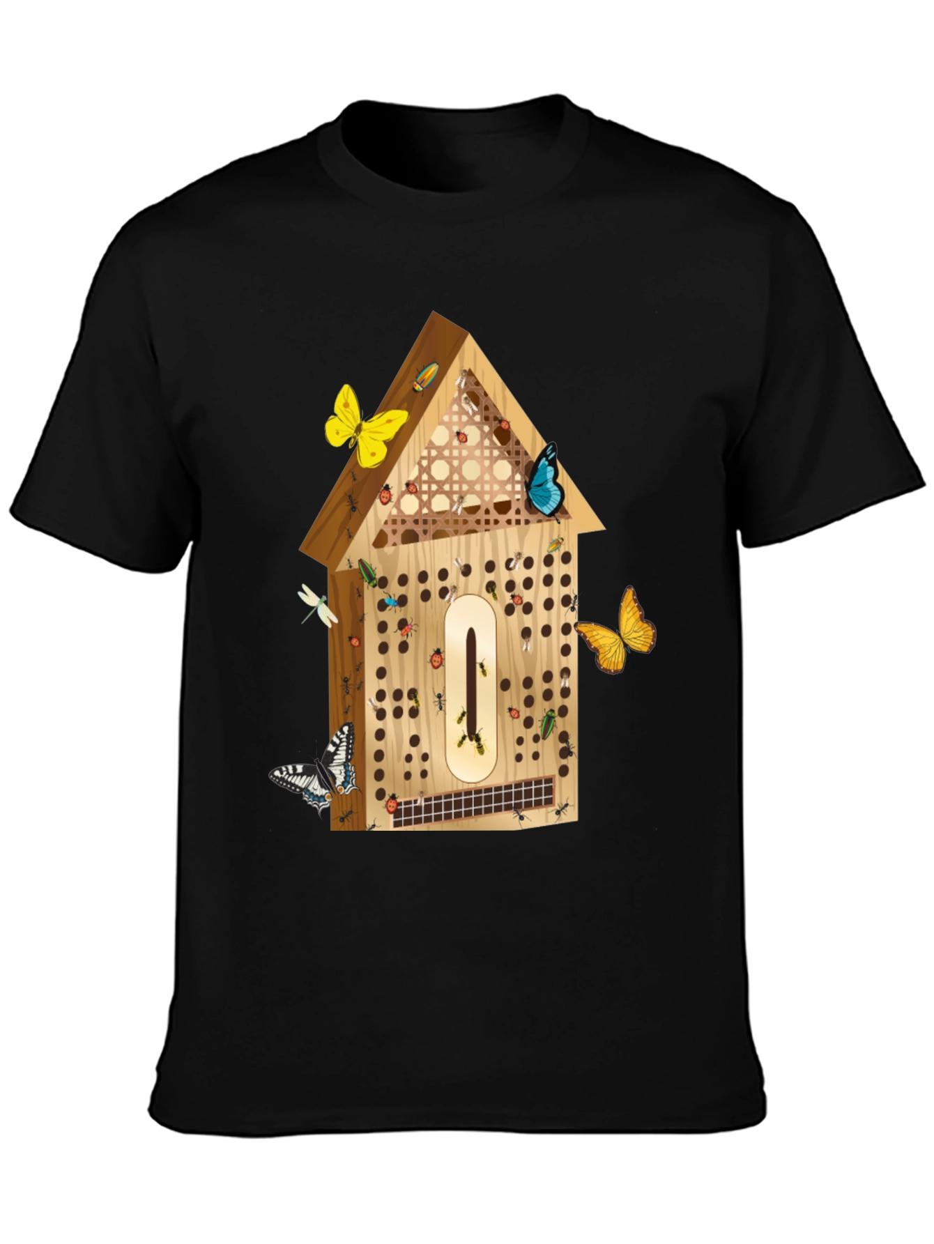 Insect Hotel T-Shirt - Nature Lover Tee