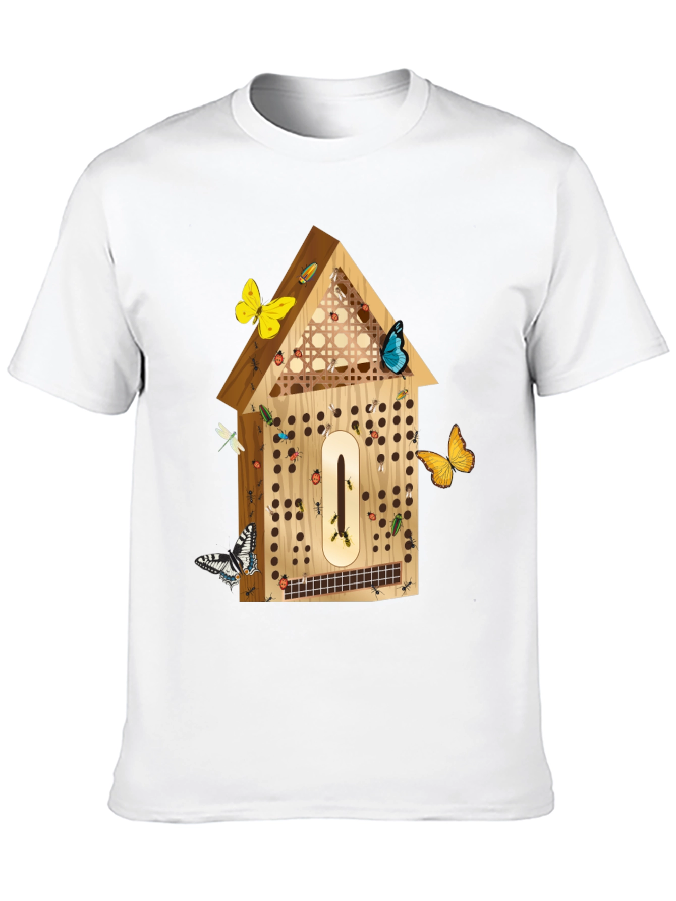 Insect Hotel T-Shirt - Nature Lover Tee