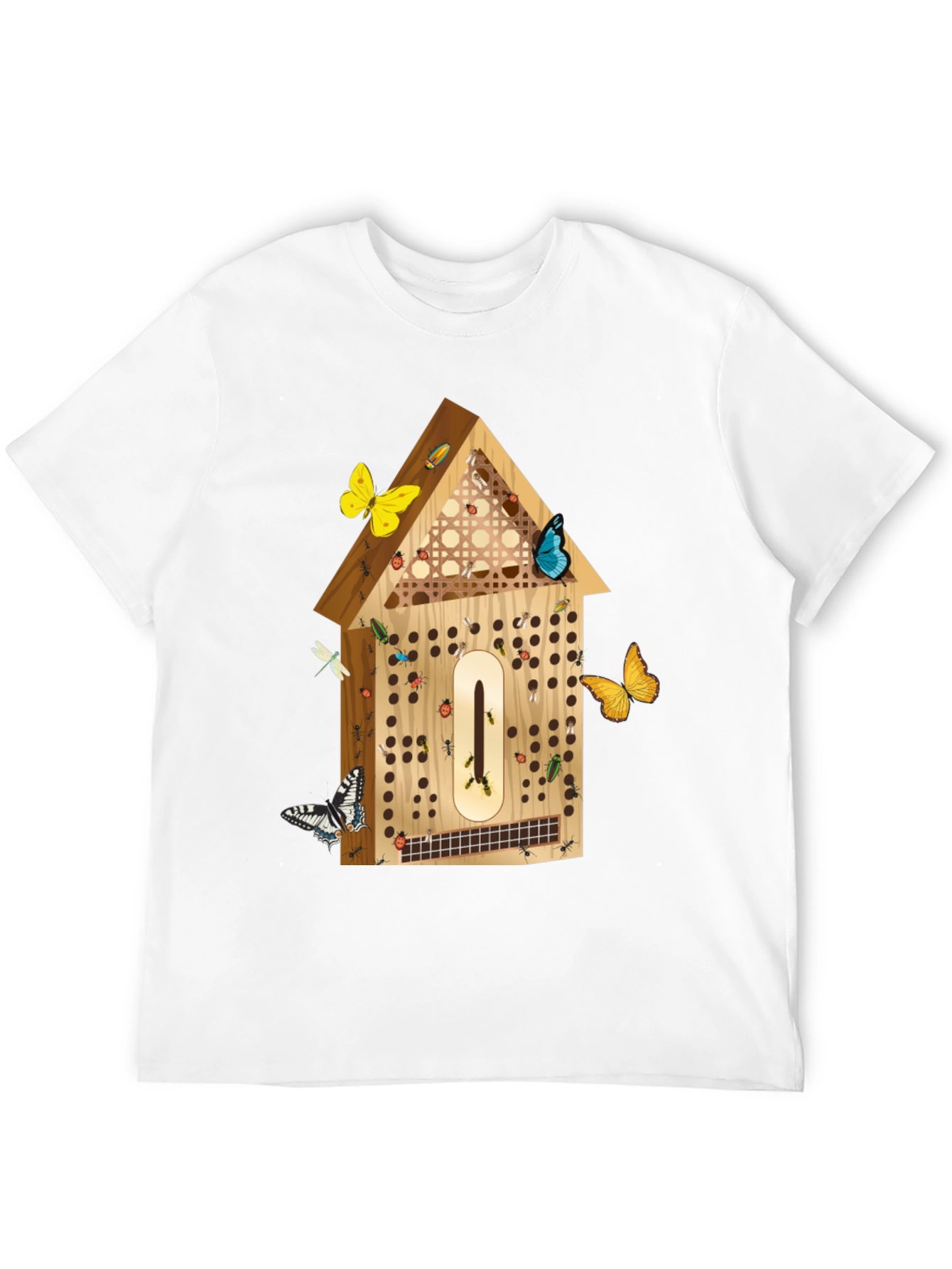 Insect Hotel T-Shirt - Nature Lover Tee