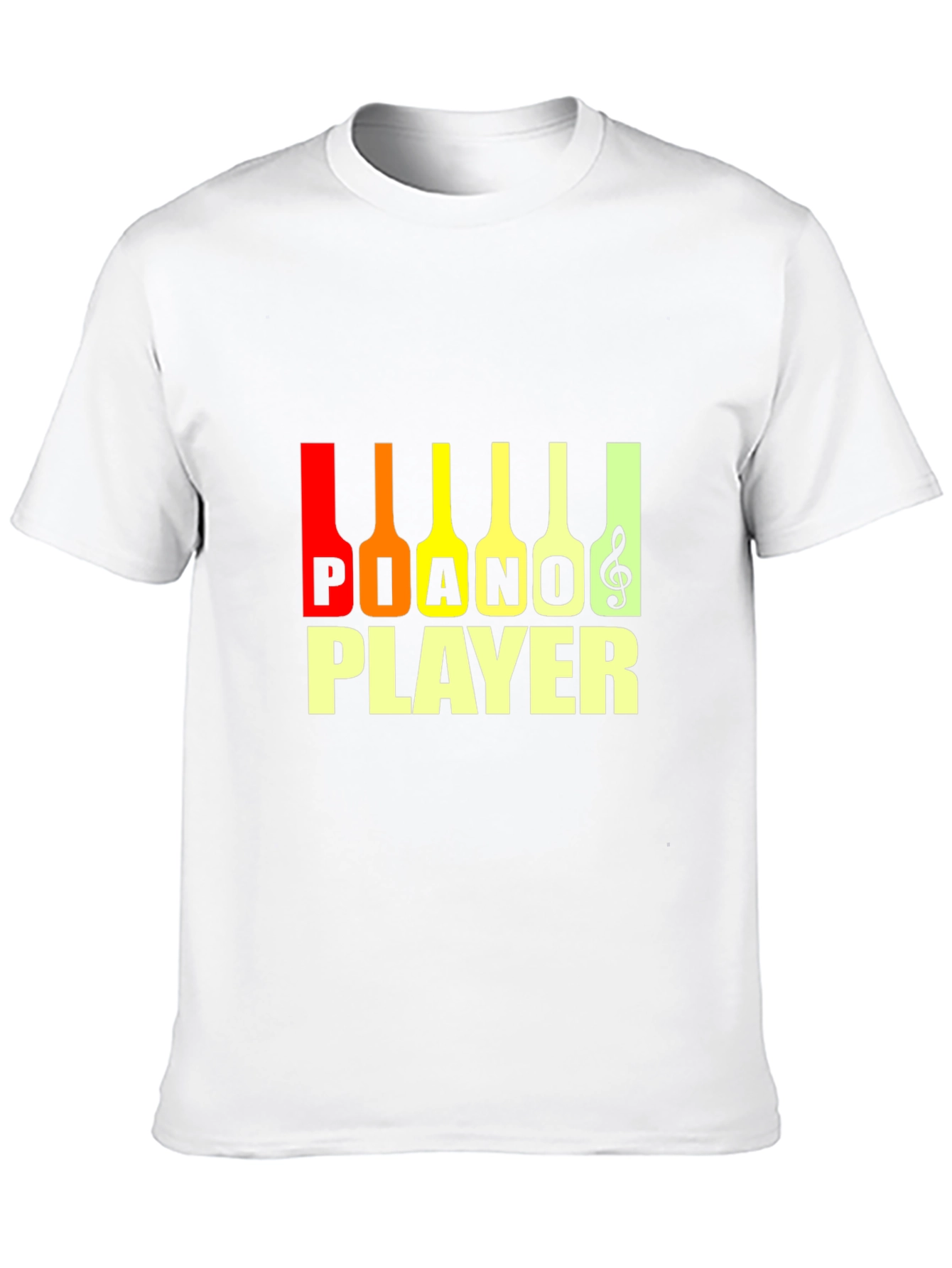 Piano Player Graphic Tee - Music Lover T-Shirt