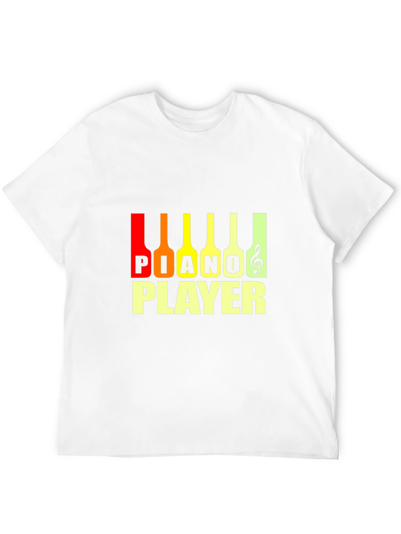 Piano Player Graphic Tee - Music Lover T-Shirt