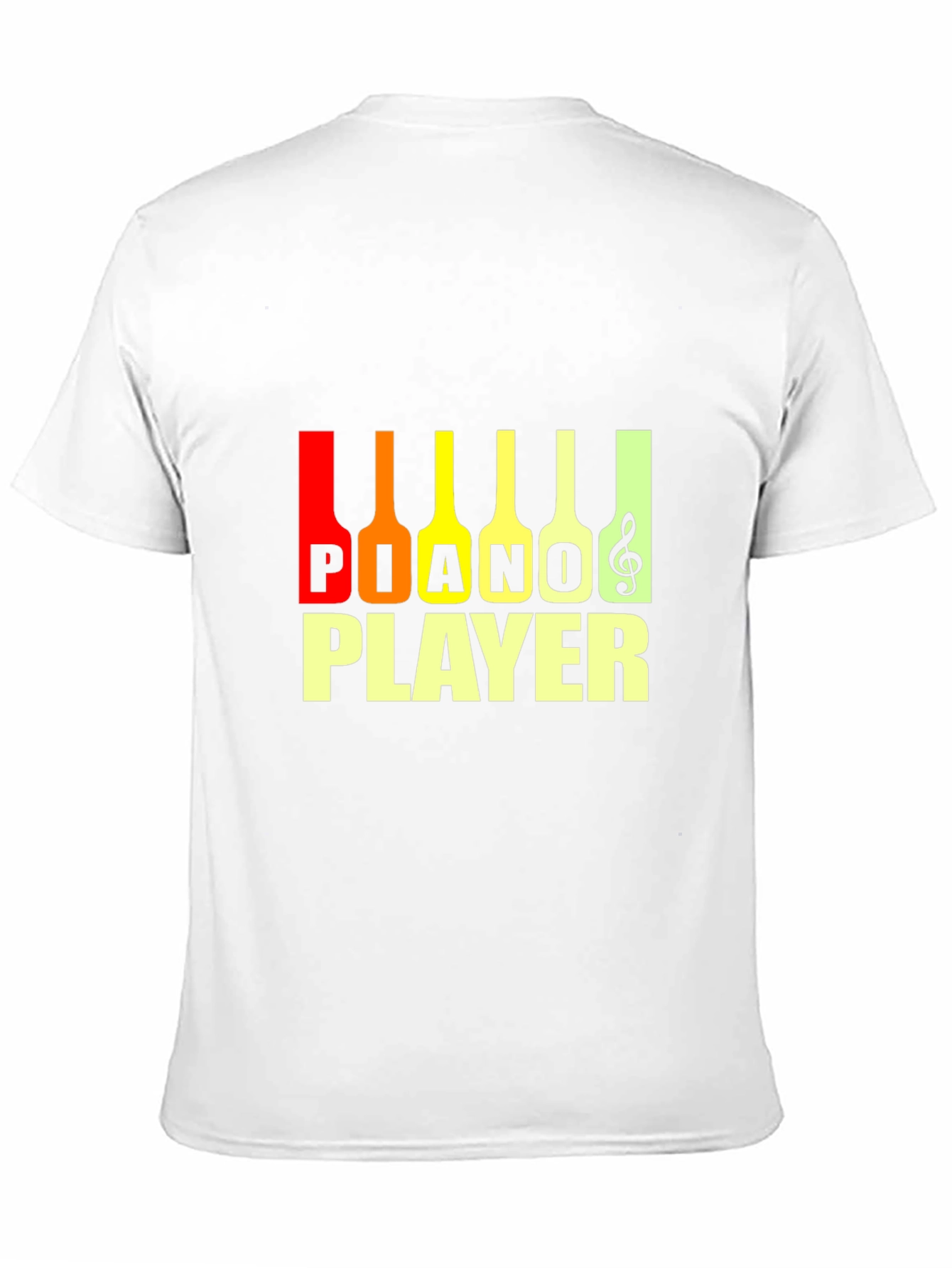 Piano Player Graphic Tee - Music Lover T-Shirt