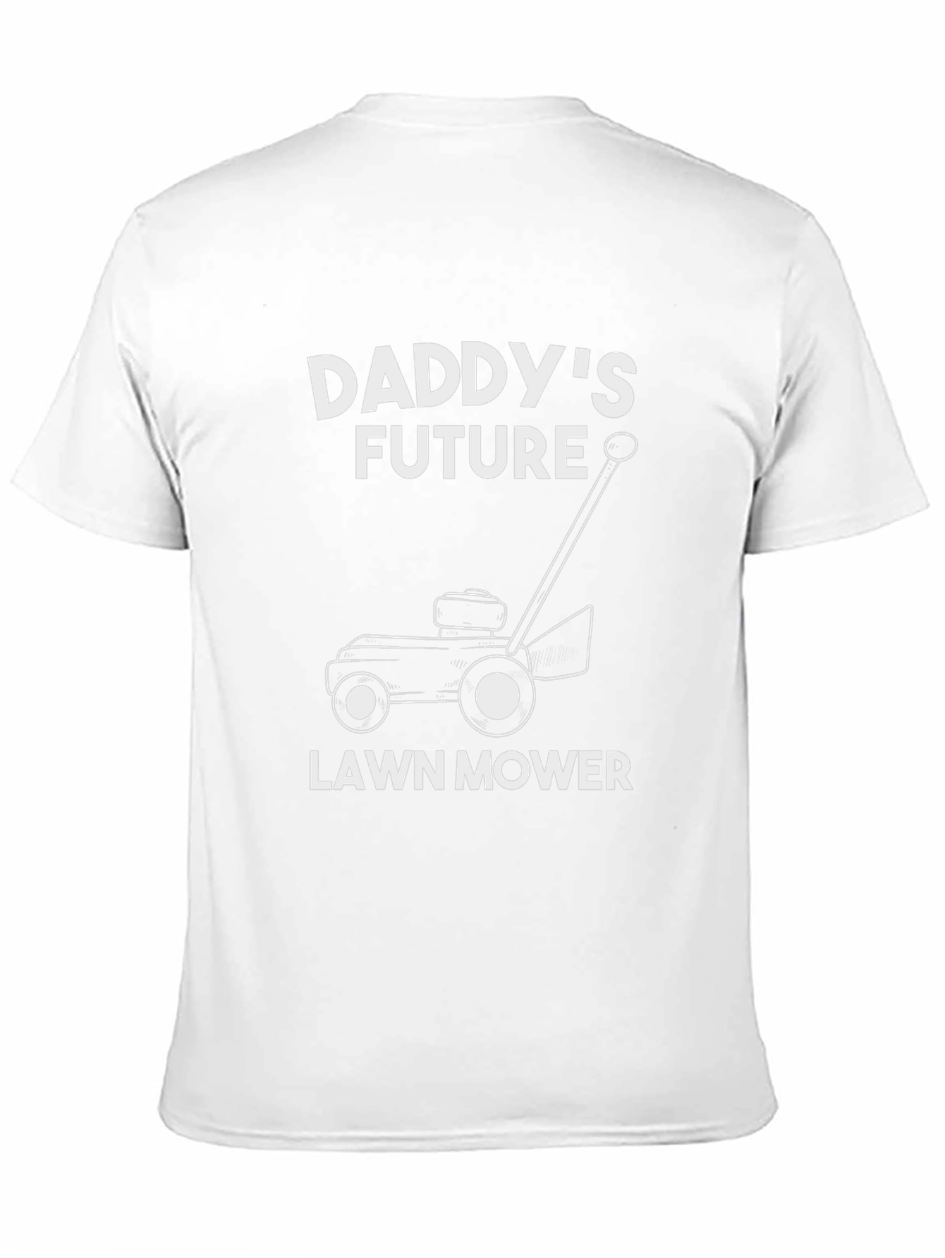 Daddys Future Lawn Mower T-Shirt