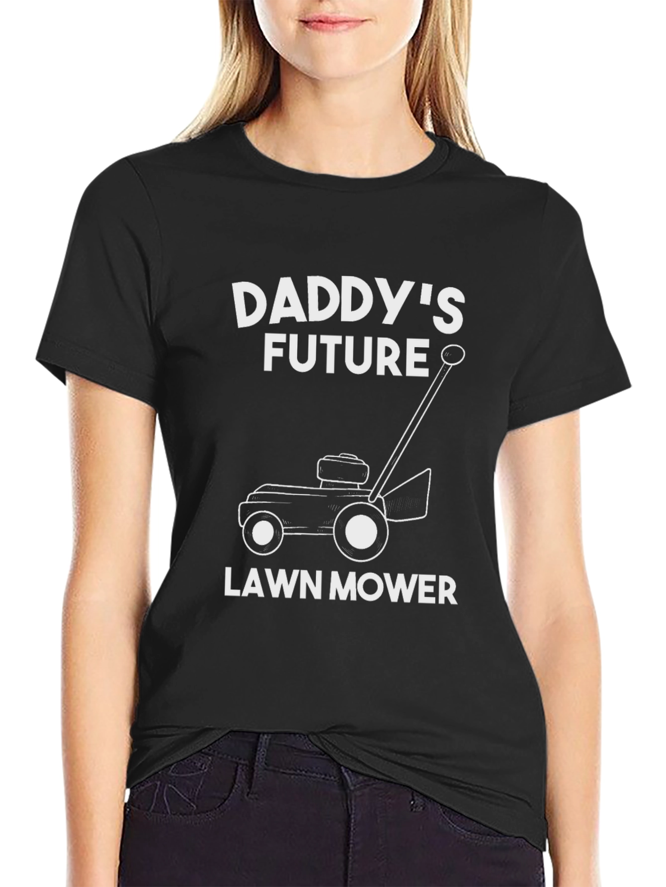 Daddys Future Lawn Mower T-Shirt