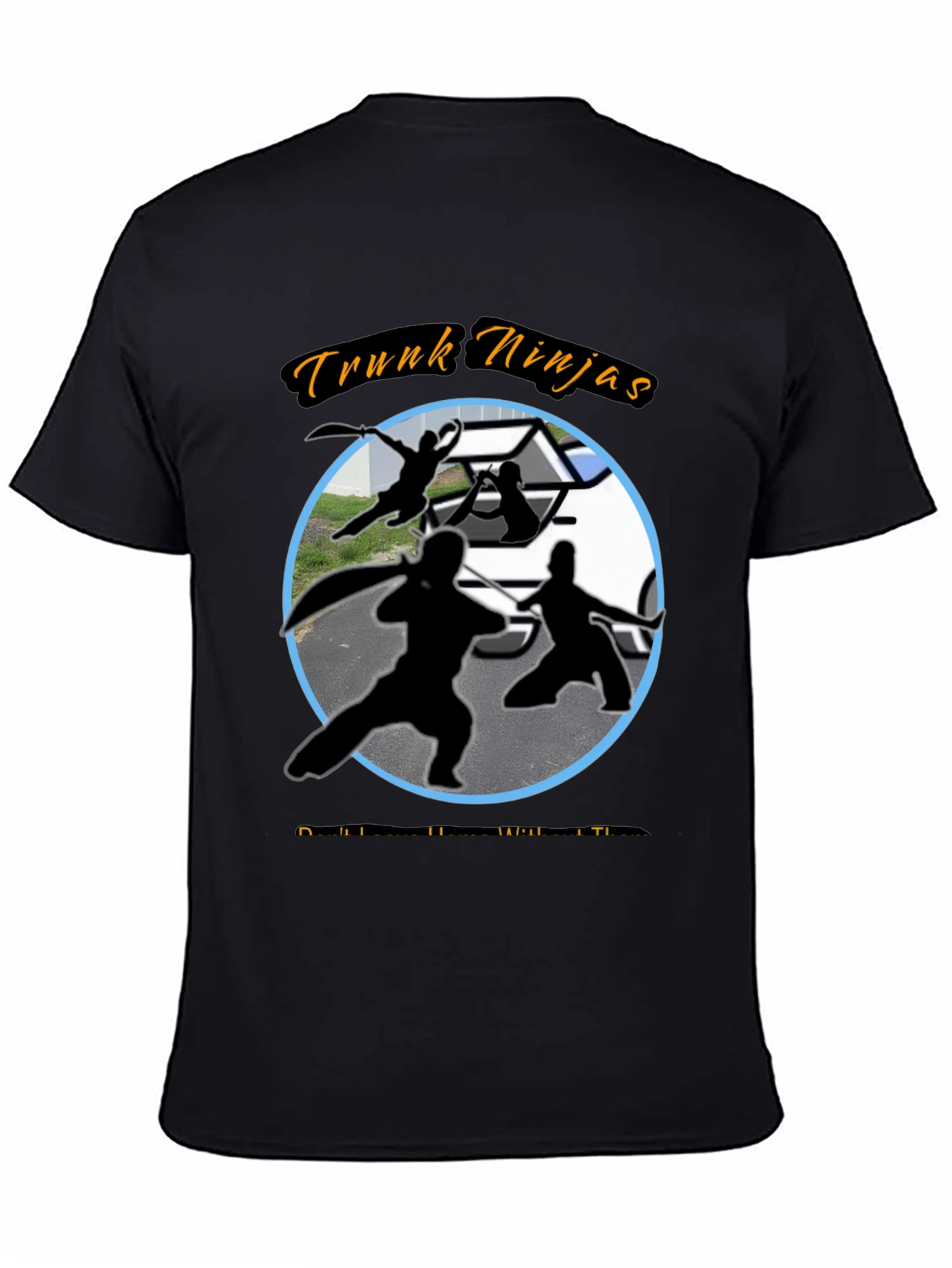 Trunk Ninjas Graphic Black T-Shirt