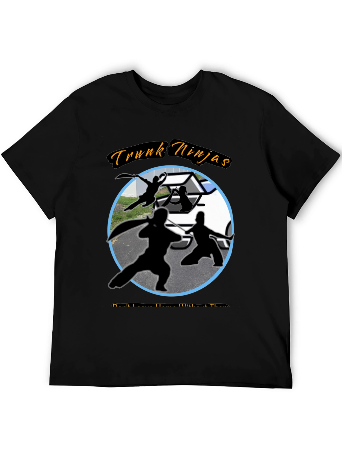 Trunk Ninjas Graphic Black T-Shirt