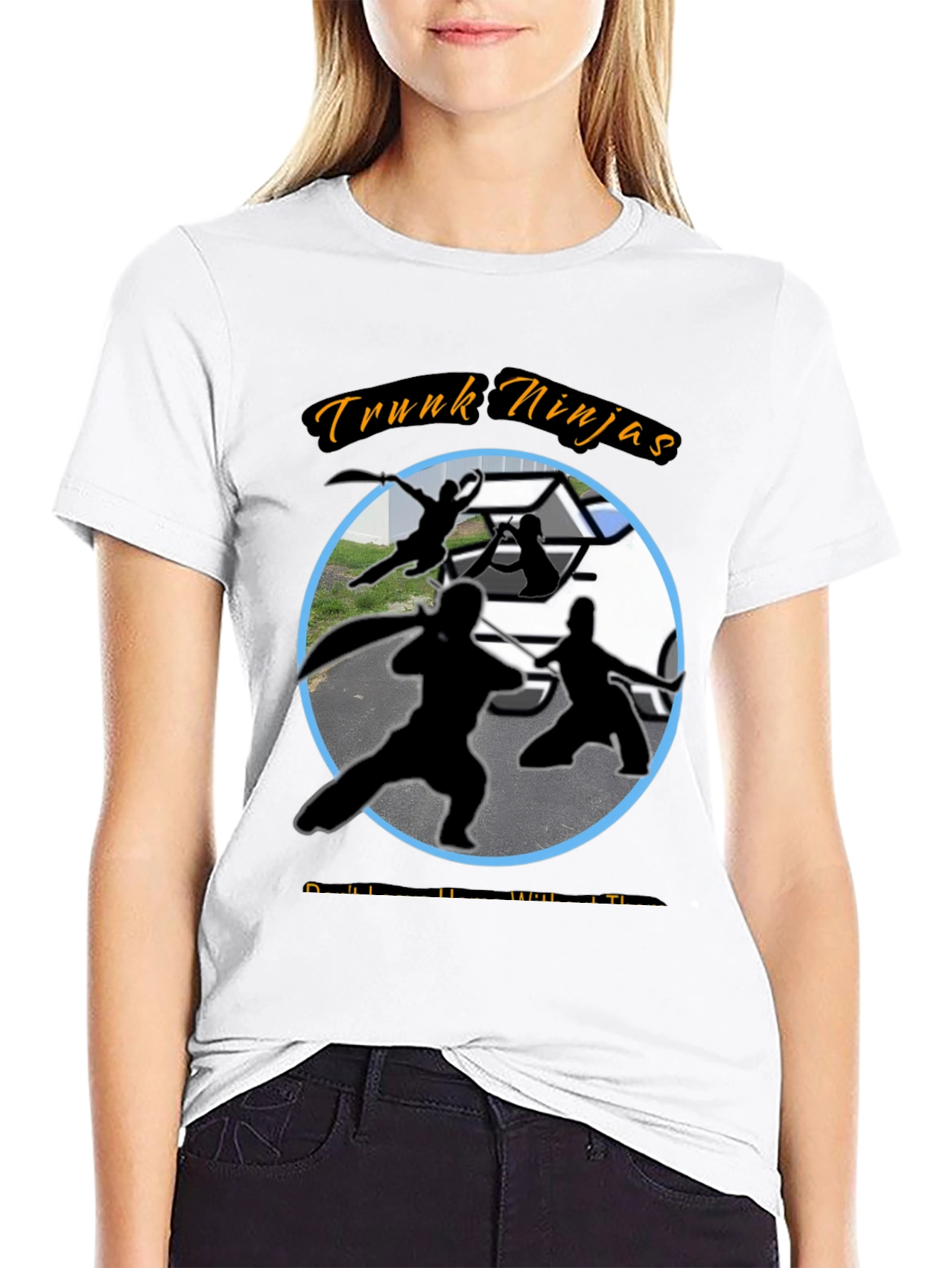 Trunk Ninjas Graphic Black T-Shirt