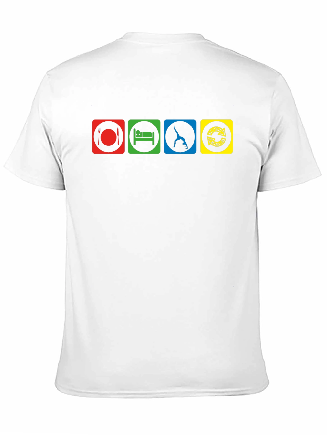 Eat Sleep Gymnastics Repeat T-Shirt