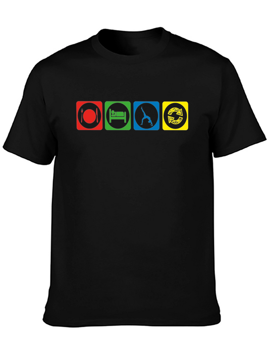 Eat Sleep Gymnastics Repeat T-Shirt