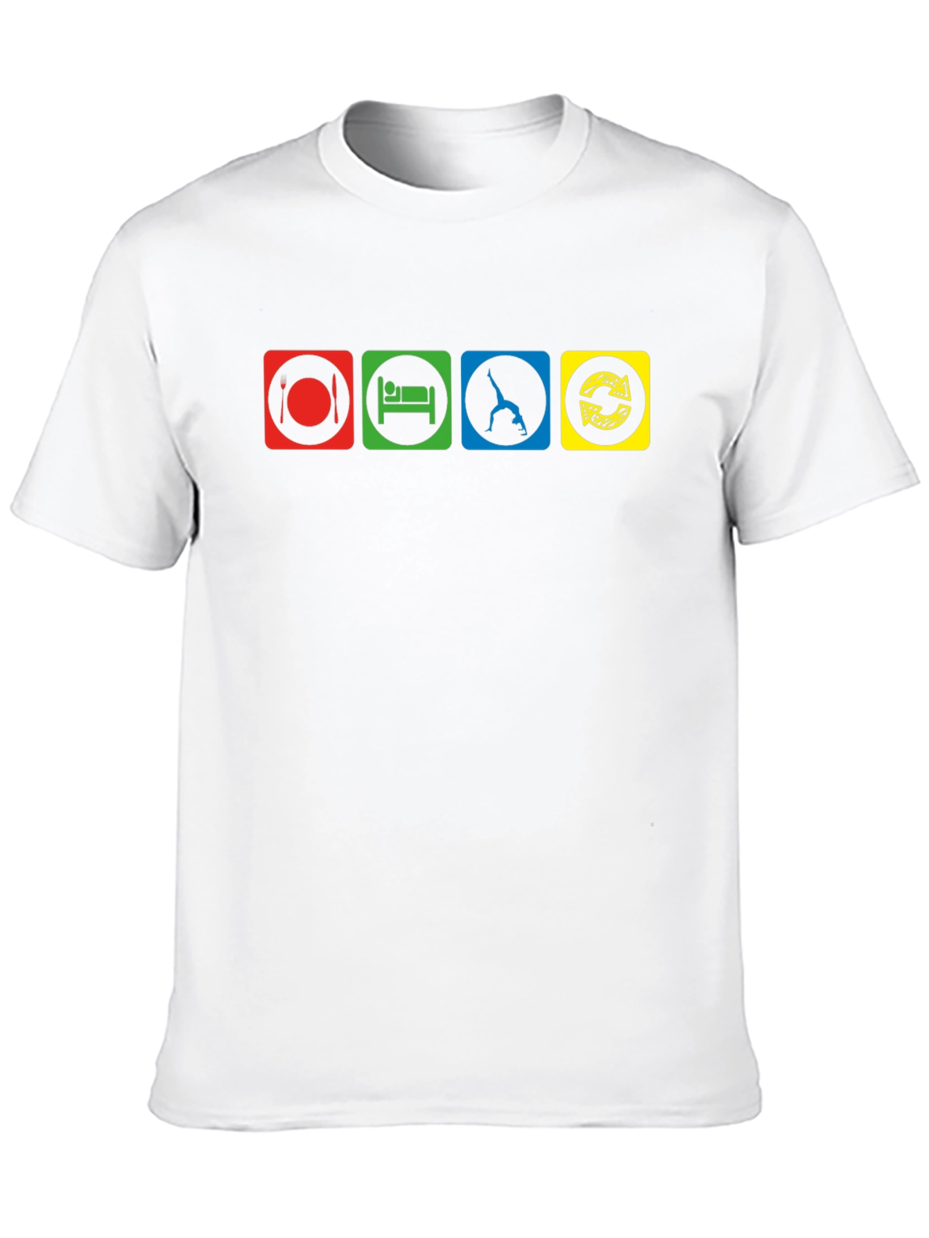 Eat Sleep Gymnastics Repeat T-Shirt