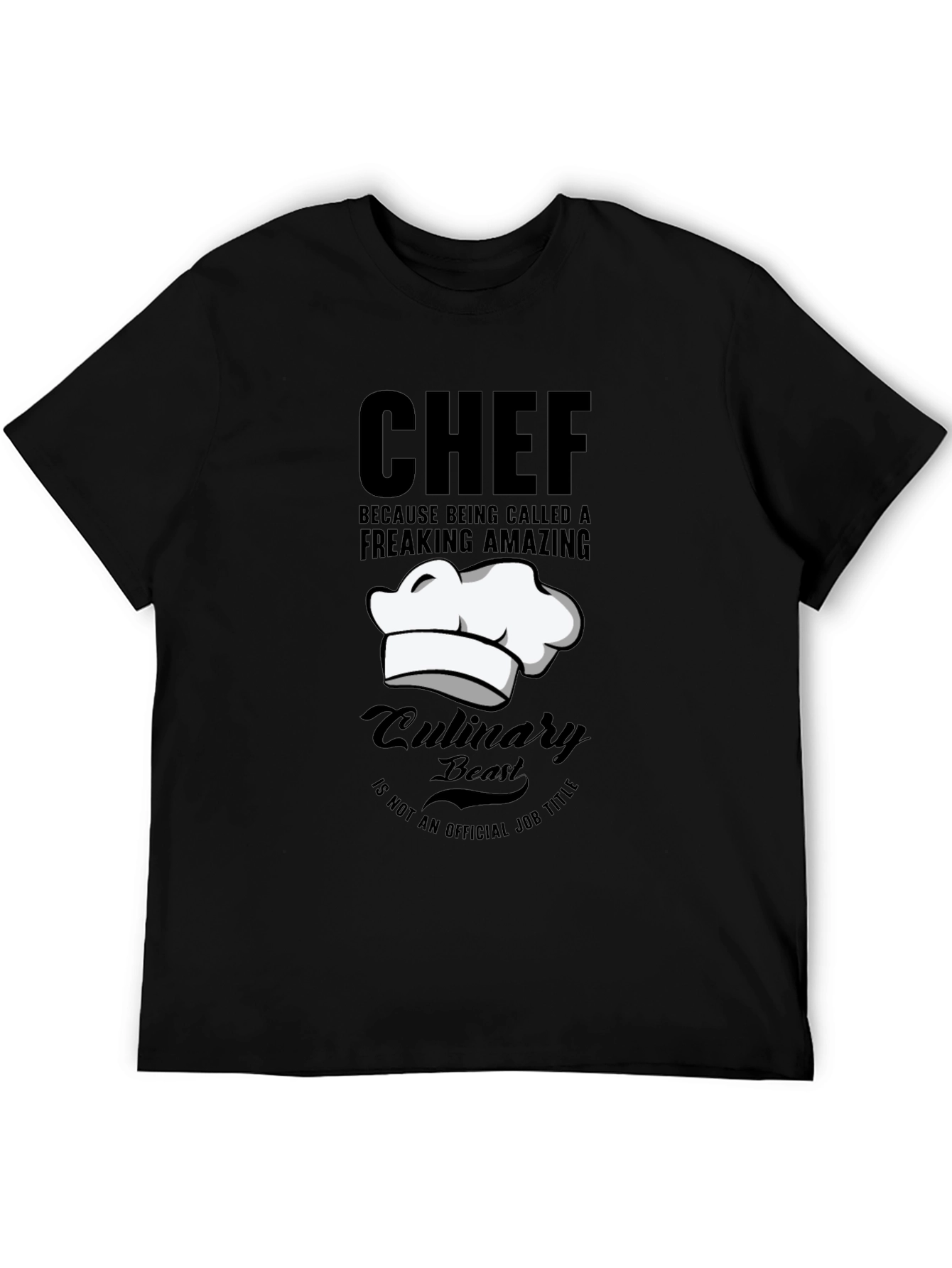 Chef Culinary Beast Funny T-Shirt