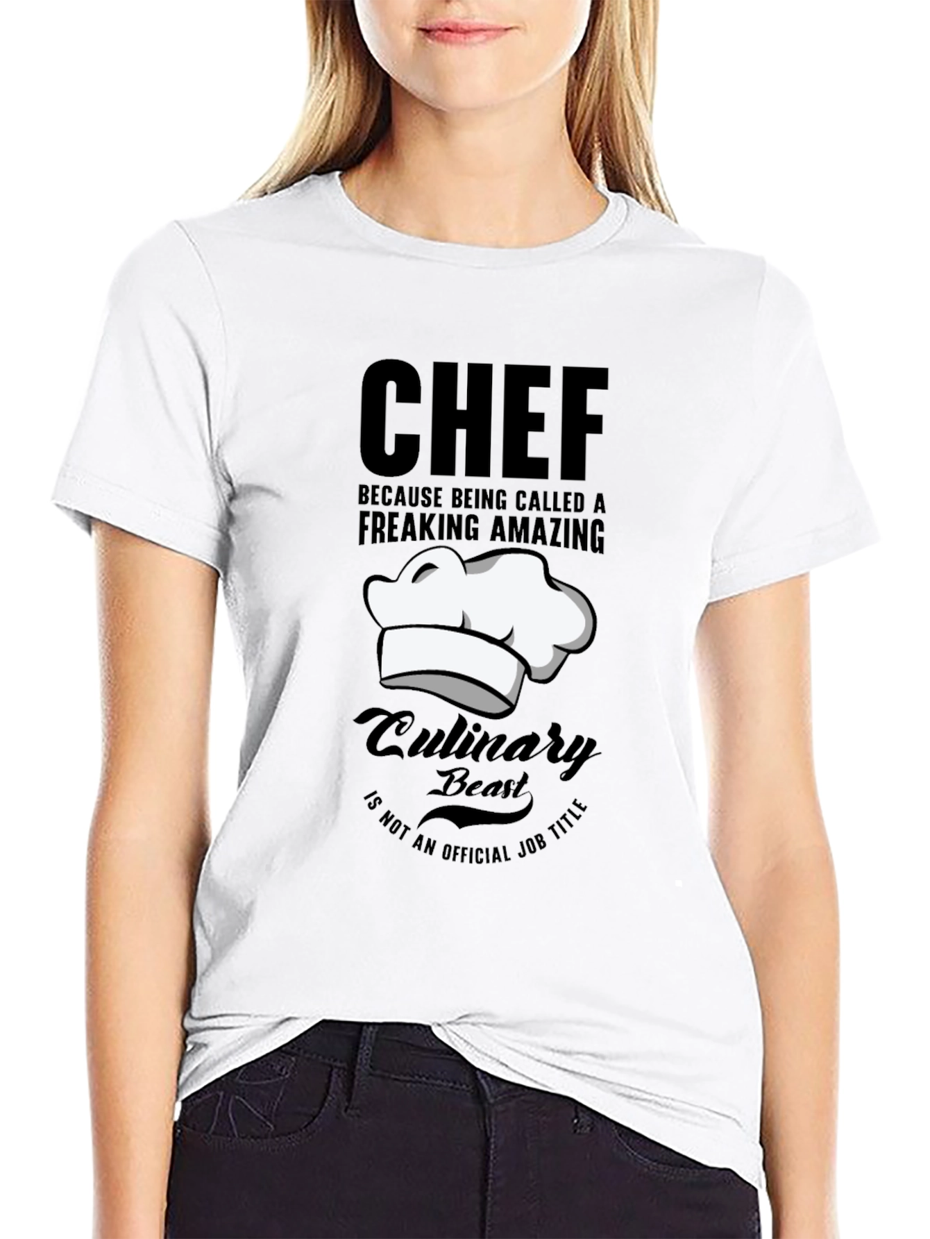 Chef Culinary Beast Funny T-Shirt