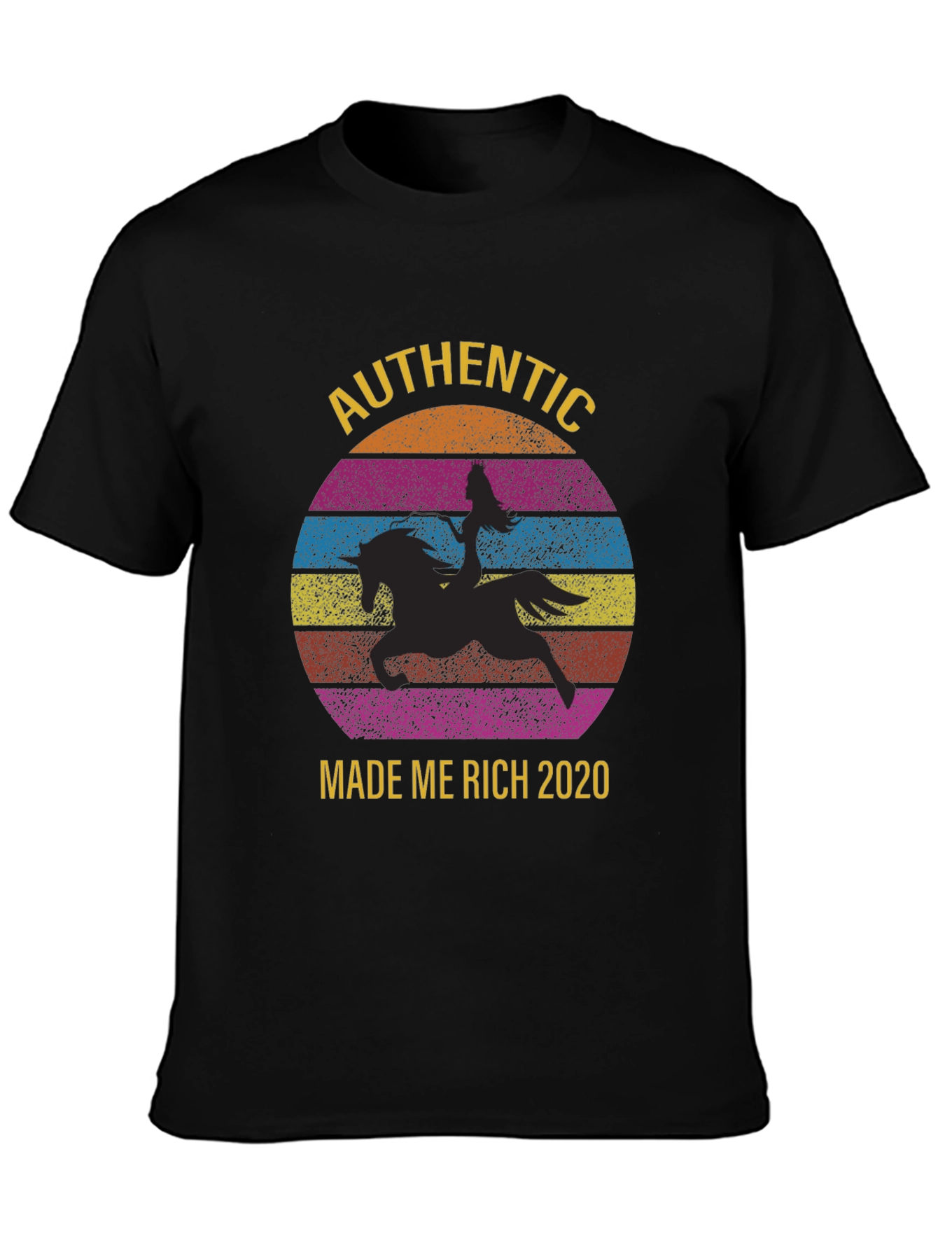 Authentic Made Me Rich 2020 T-Shirt
