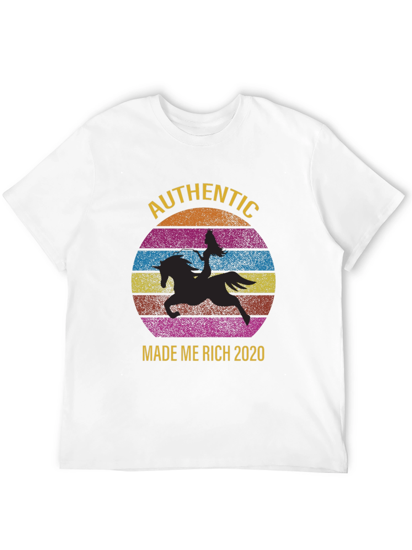 Authentic Made Me Rich 2020 T-Shirt
