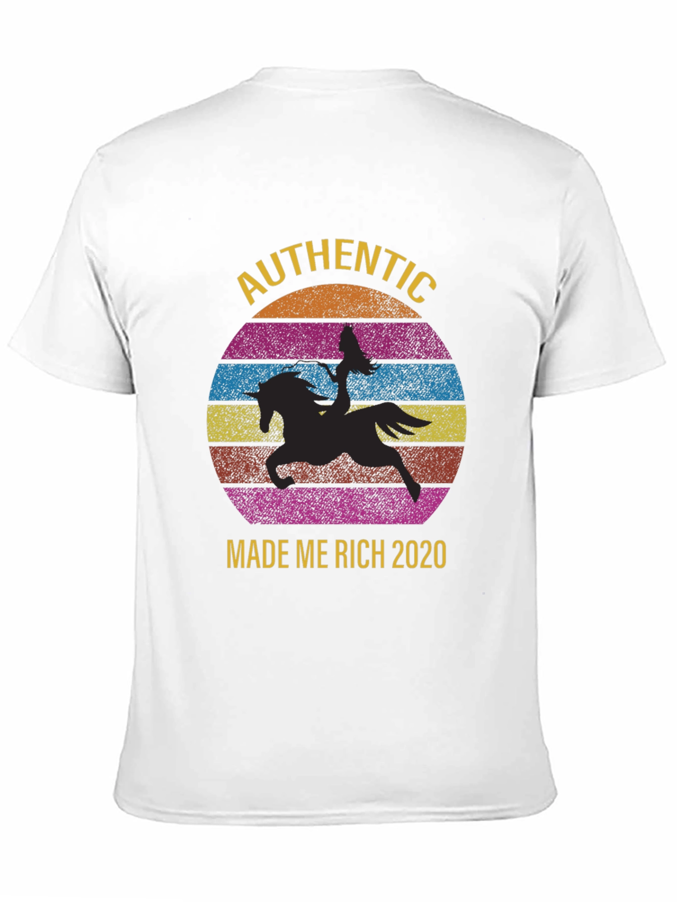 Authentic Made Me Rich 2020 T-Shirt