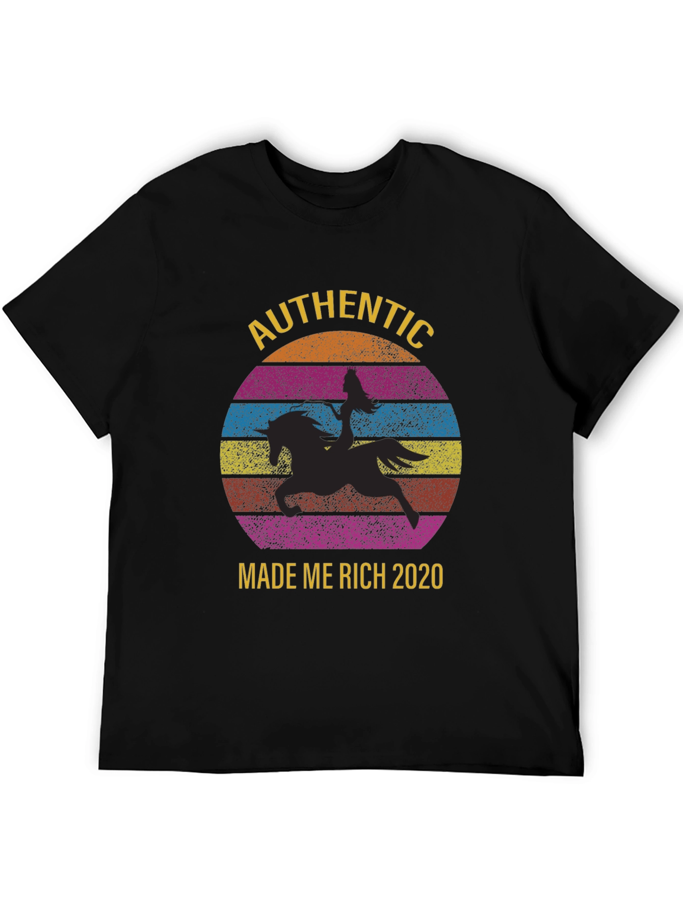 Authentic Made Me Rich 2020 T-Shirt