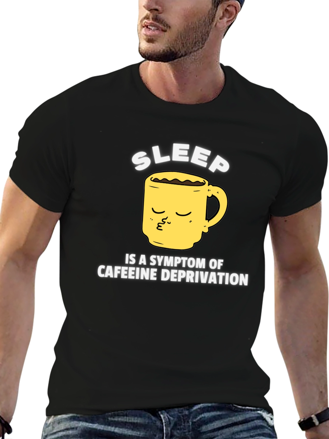 Sleep Caffeine Deprivation Funny T-Shirt