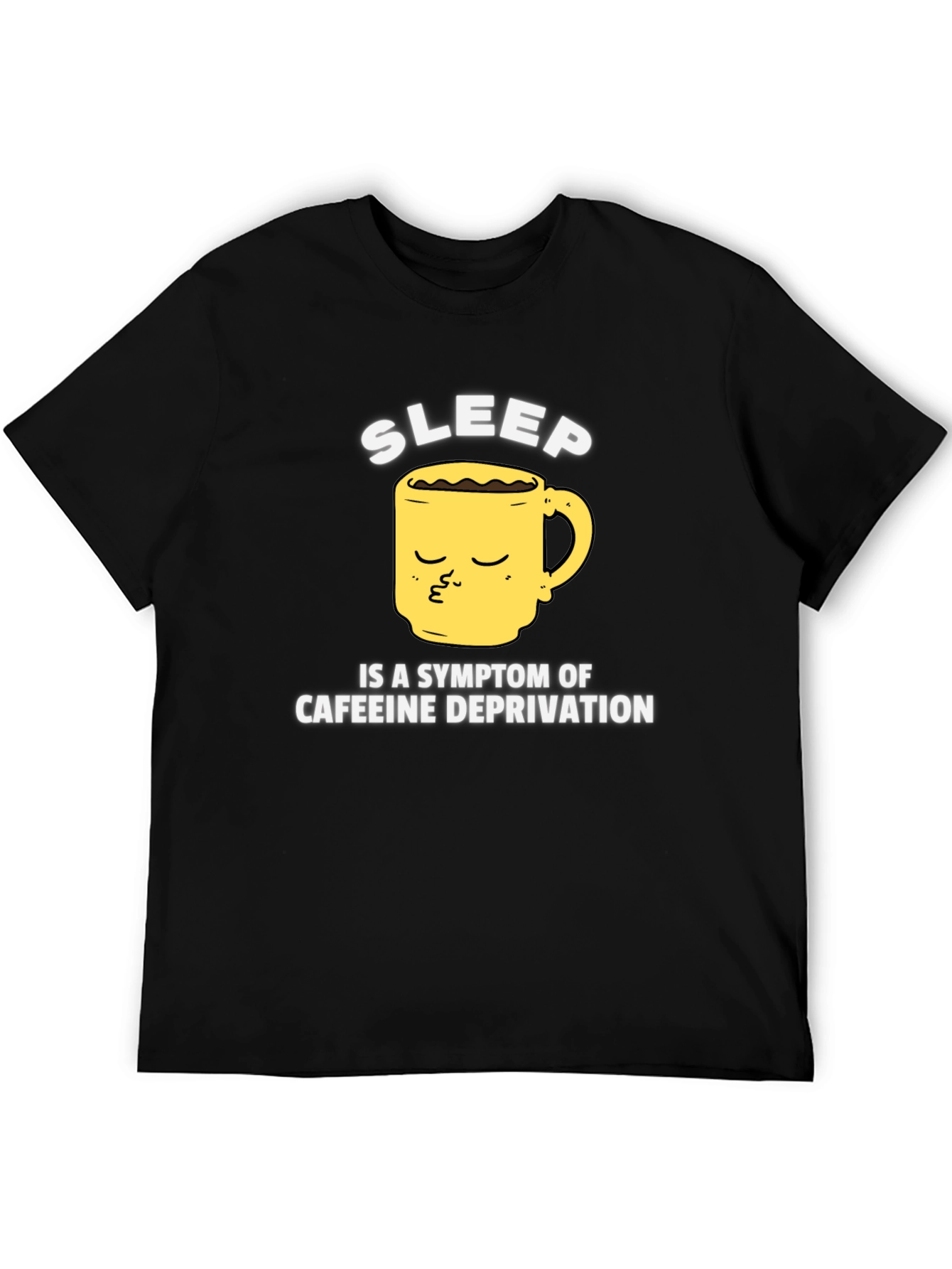 Sleep Caffeine Deprivation Funny T-Shirt