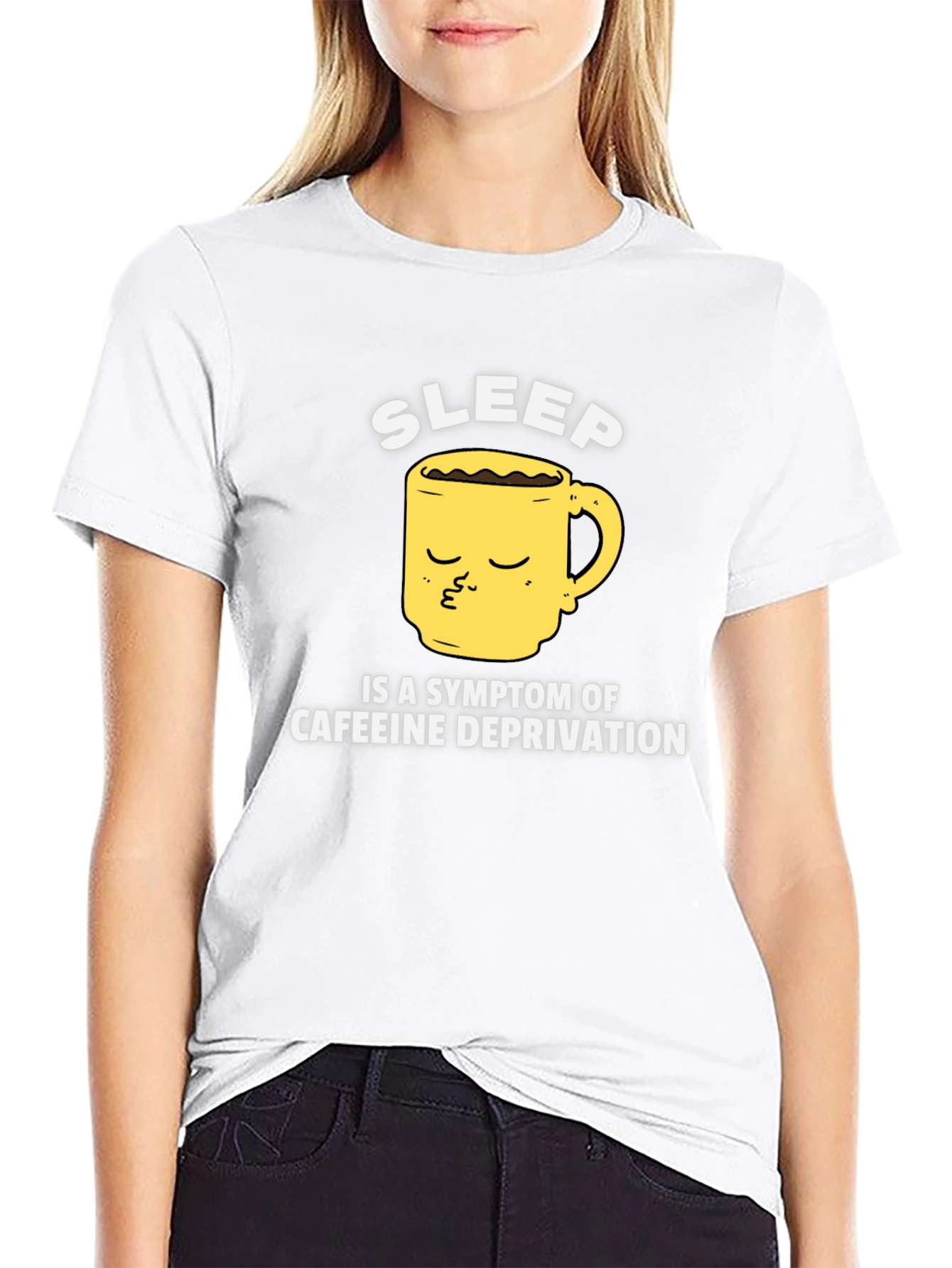 Sleep Caffeine Deprivation Funny T-Shirt