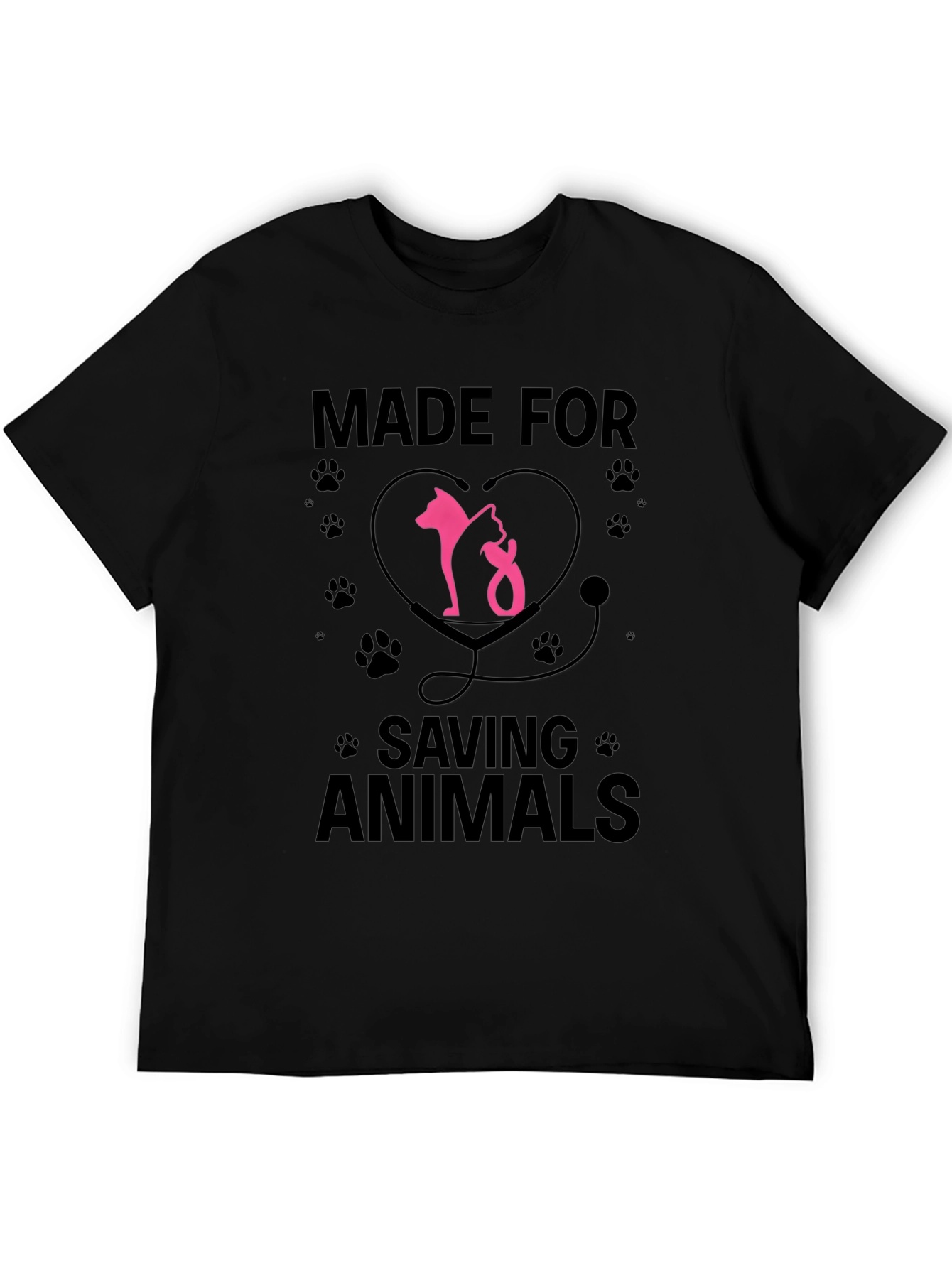 Veterinarian T-Shirt - Made for Saving Animals