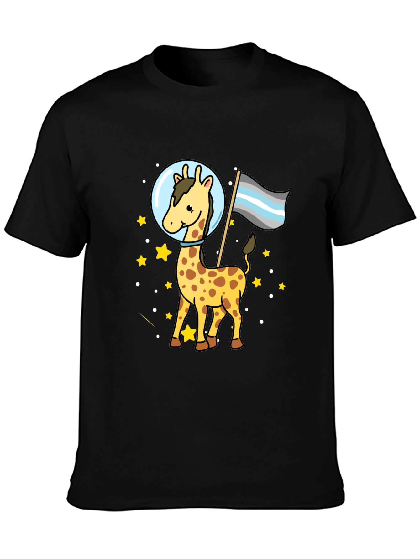 Space Giraffe Graphic Tee