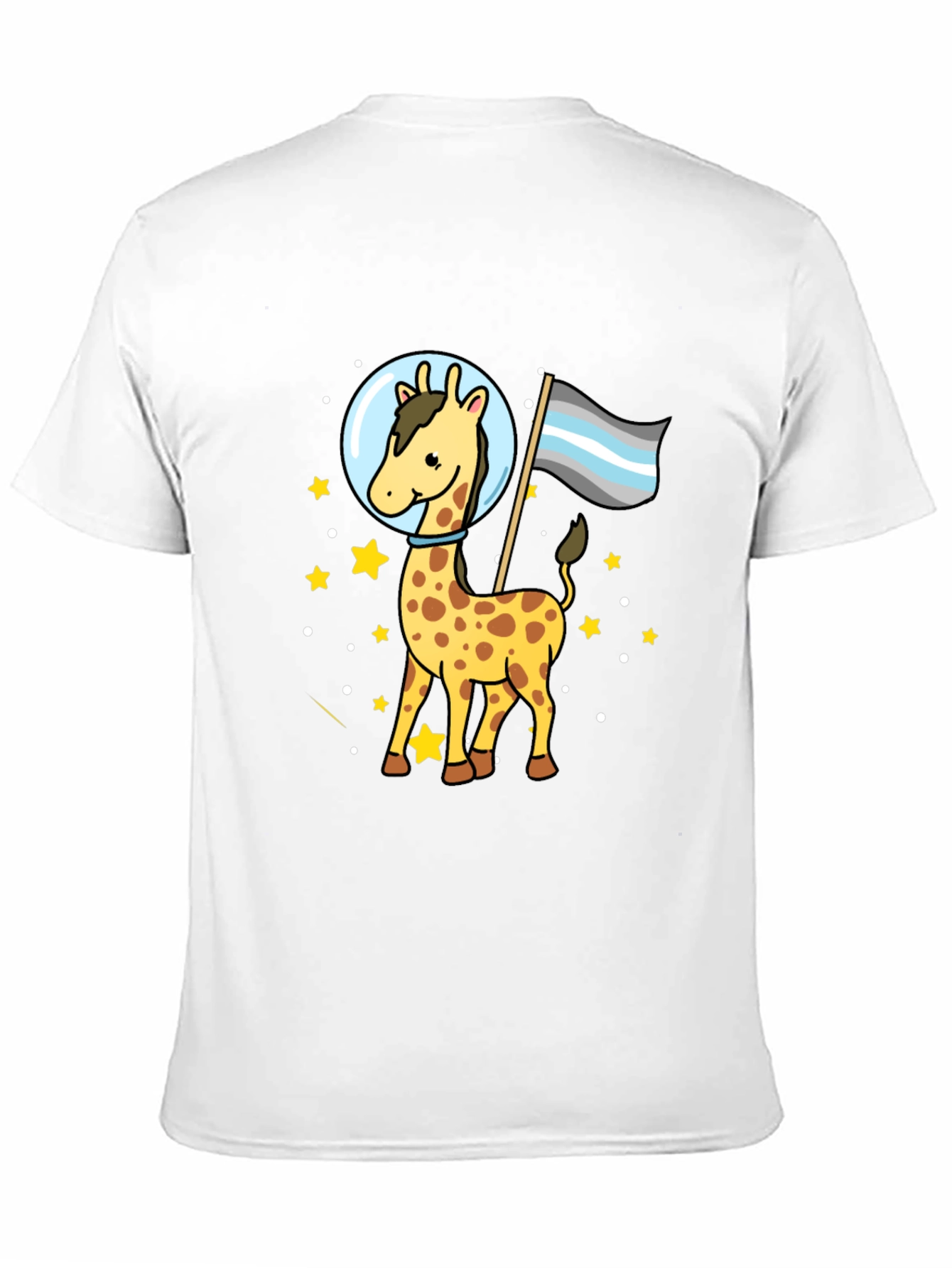 Space Giraffe Graphic Tee