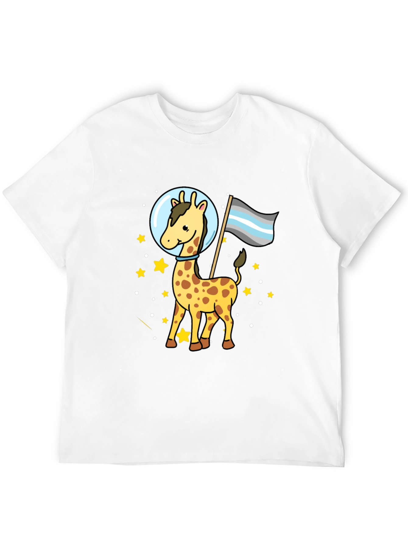 Space Giraffe Graphic Tee