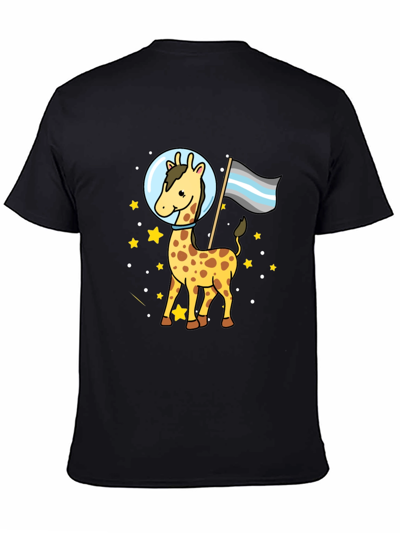 Space Giraffe Graphic Tee