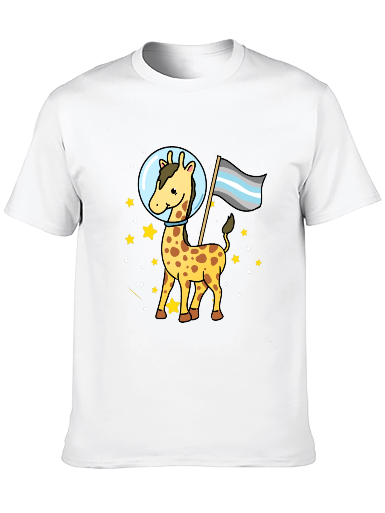 Space Giraffe Graphic Tee