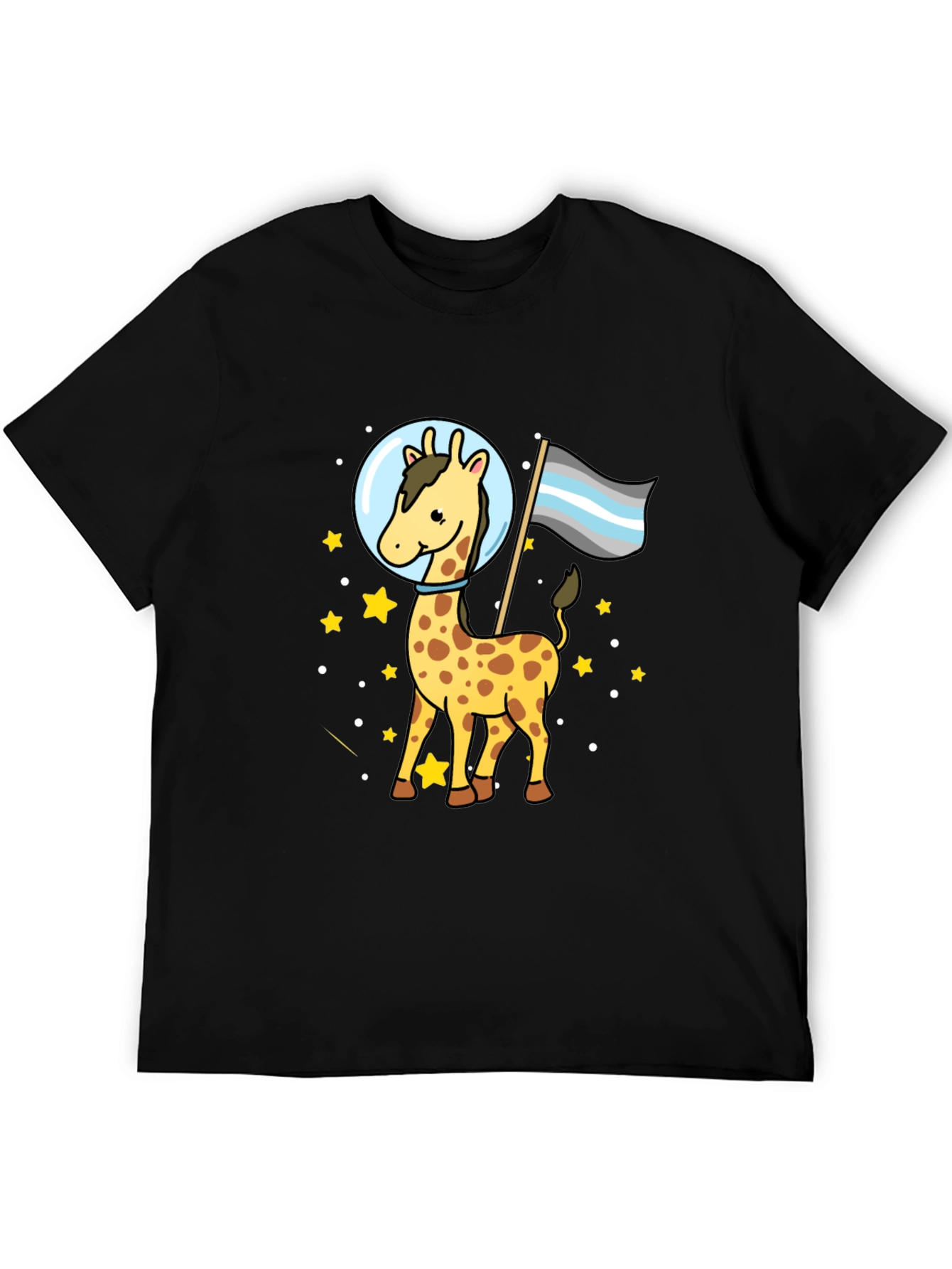 Space Giraffe Graphic Tee